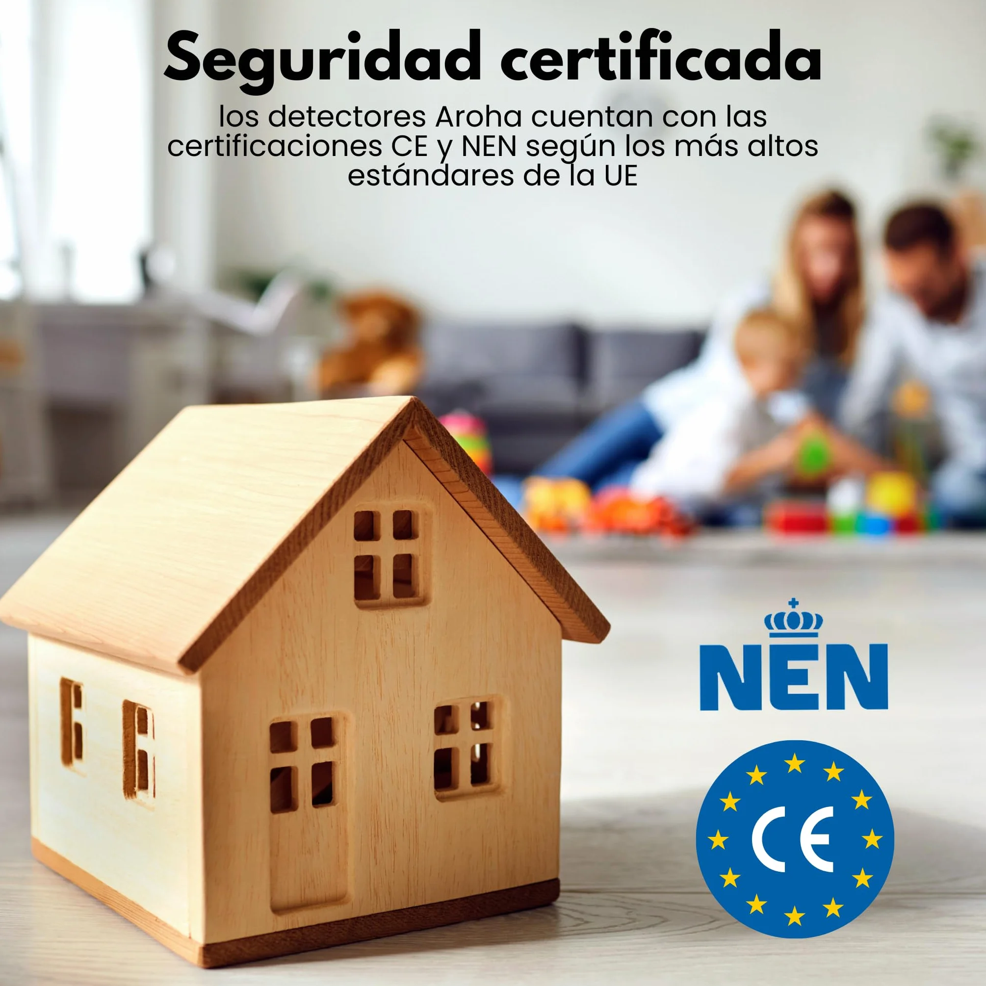 Aroha Safety Pro Detector de Monóxido de Carbono - Batería de 10 Años - Alarma CO - Portátil, Travel Carbon Monoxide Detector