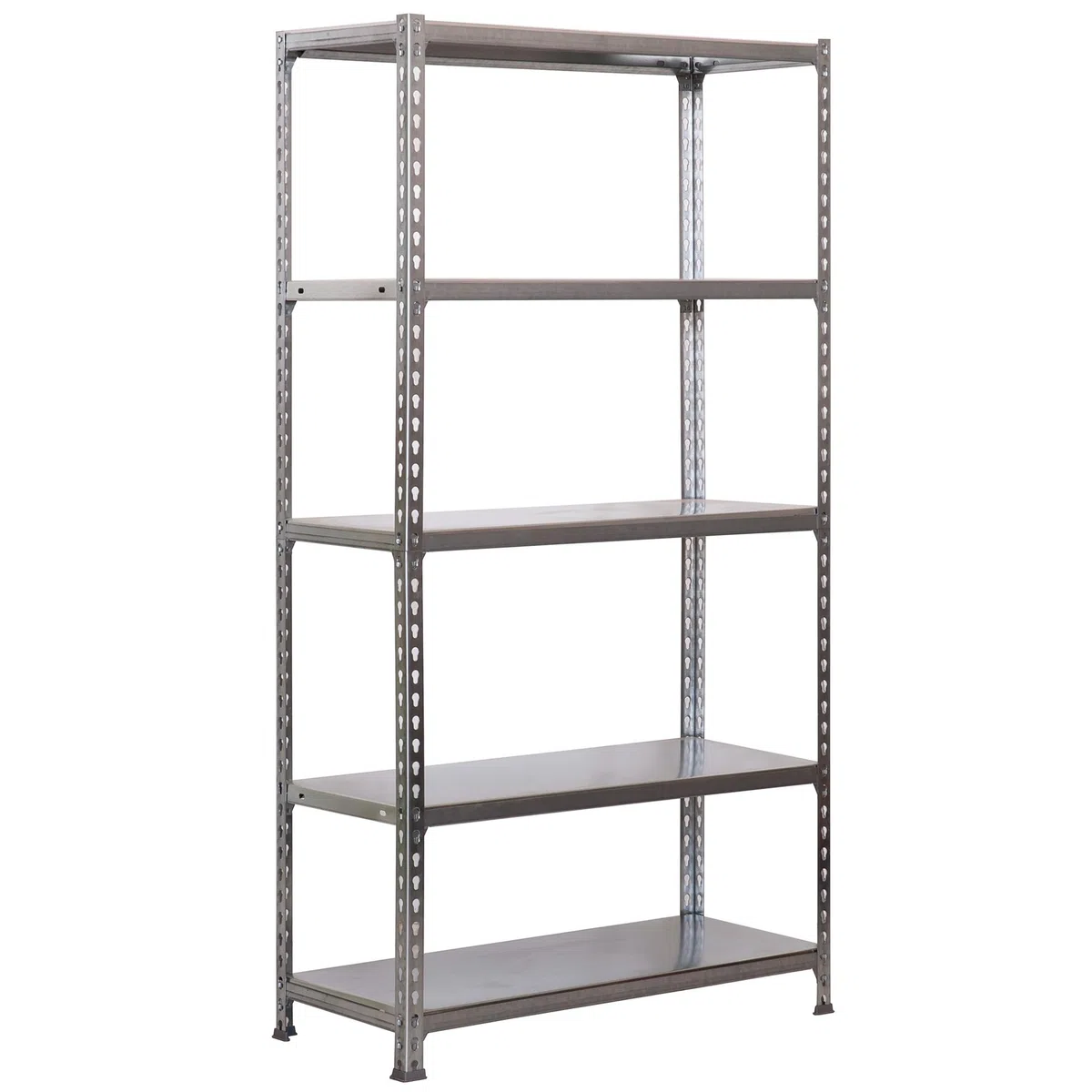 SimonRack Estanteria Metalica, 5 Baldas Ajustables, 180 kg de Punto Flexión, 1800x900x500 mm, Estantería Almacenaje, Sin tornillos, Galvanizado - Simonclick