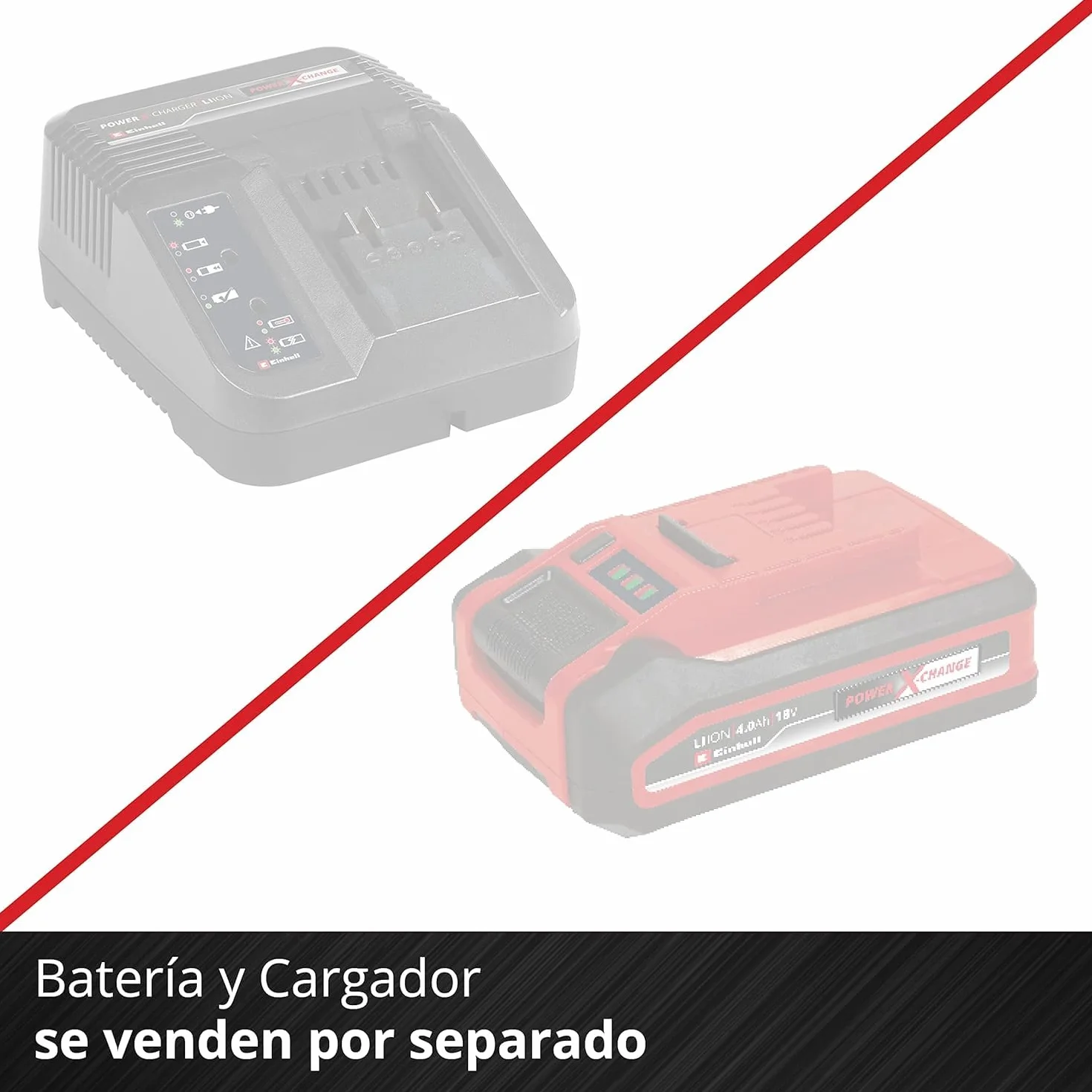 Einhell Sierra de tracción, vaivén e inglete con batería TE-SM 36/10 L Li-Solo Power X-Change (36 V, hoja de sierra 254 mm, 3800 rpm, función de tracción suave, láser de línea de corte, sin batería)