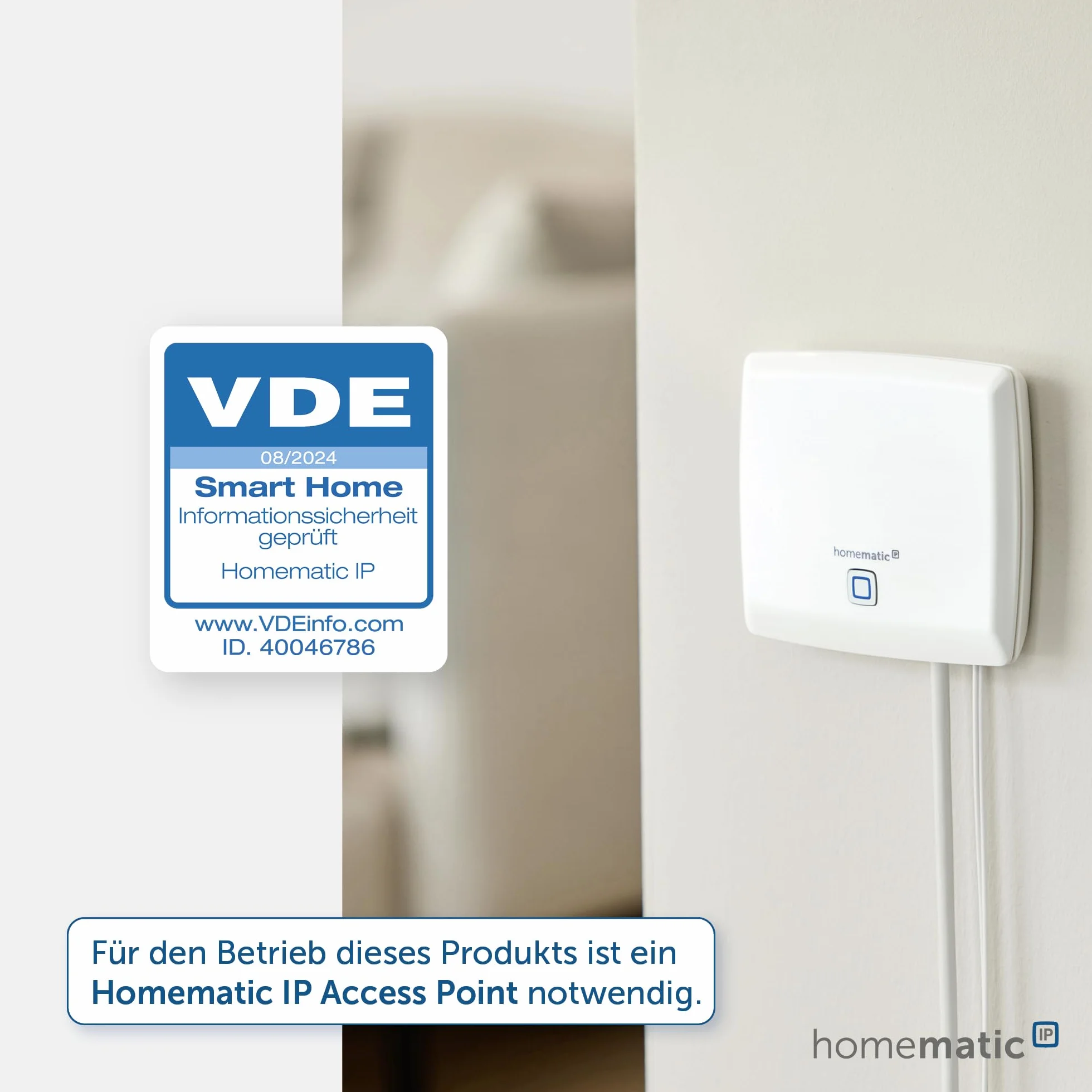 Homematic IP 142720A0A/142720A0B, Actuador de atenuación para interruptores de marca