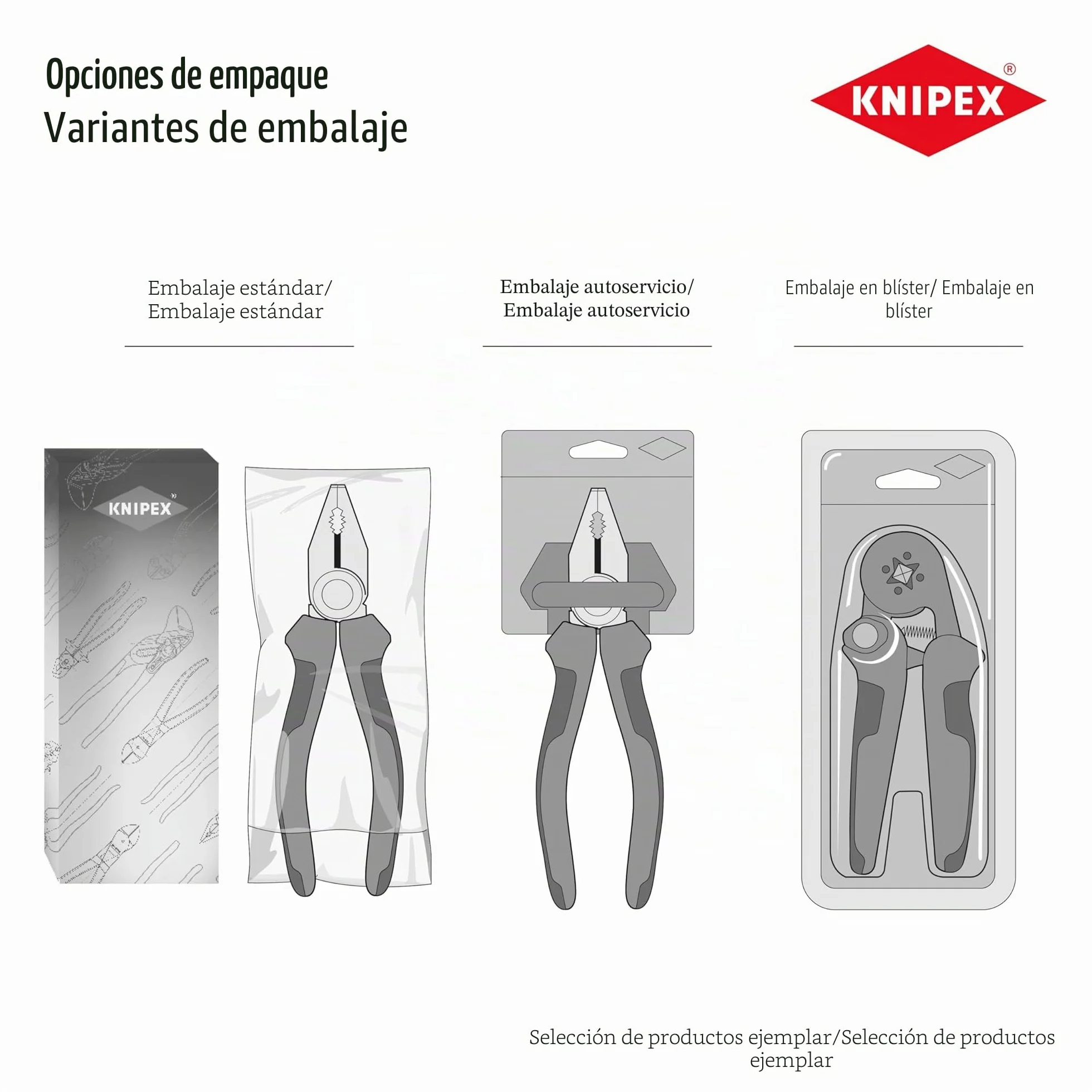 KNIPEX 82 01 150 TwinGrip Alicate de presión frontal y lateral, Mangos plásticos por inmersión antideslizantes gris atramentado, 150 mm