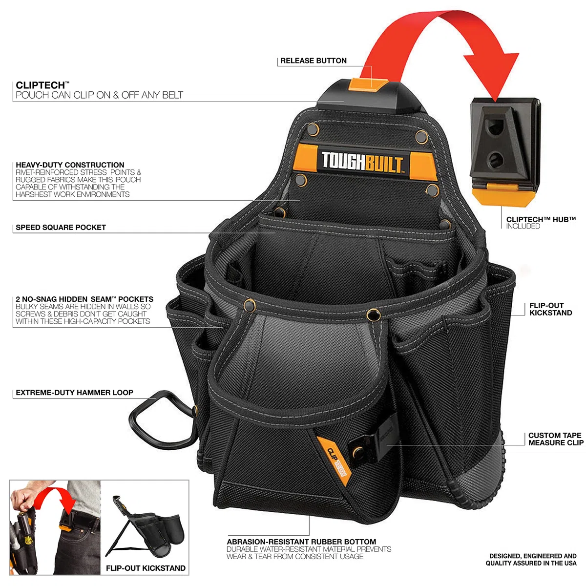 TOUGHBUILT TOU-CT-01 Bolsa para contratista