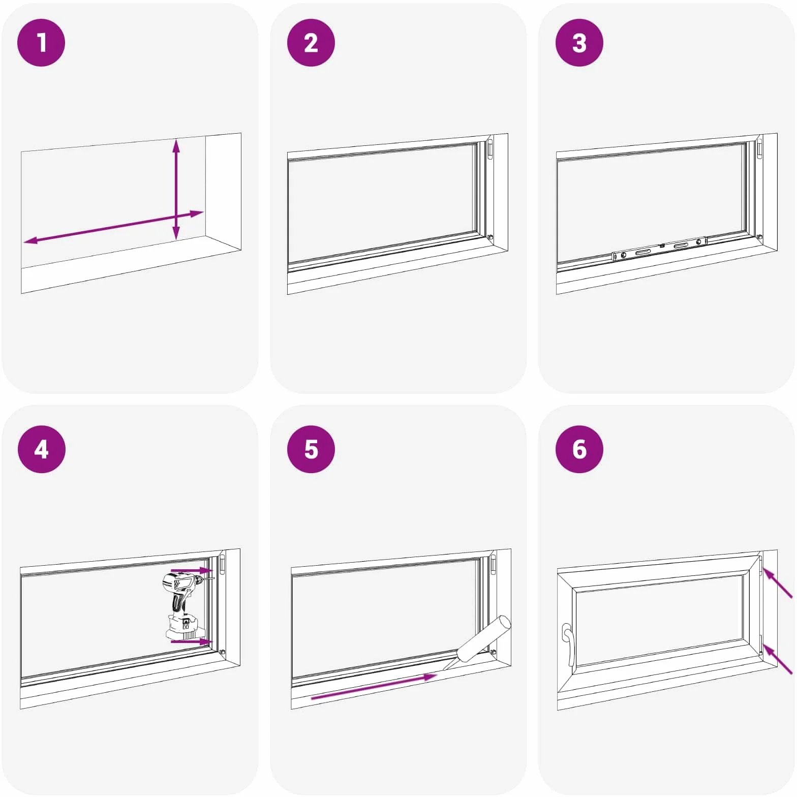 vidaXL Ventana de sótano RISOR 80 x 50 cm PVC y Vidrio Blanco, Sótano, Aislante Térmico Moderno y Duradero para Ventanas Eficientes, Accesorios de Vidrio PVC Aislantes