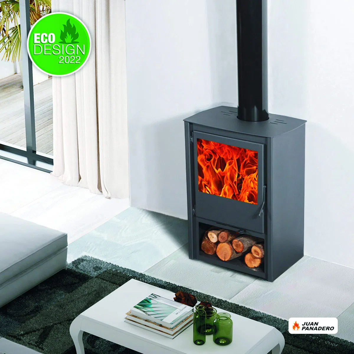 543500 Bayonne Eco Design - Estufa de leña