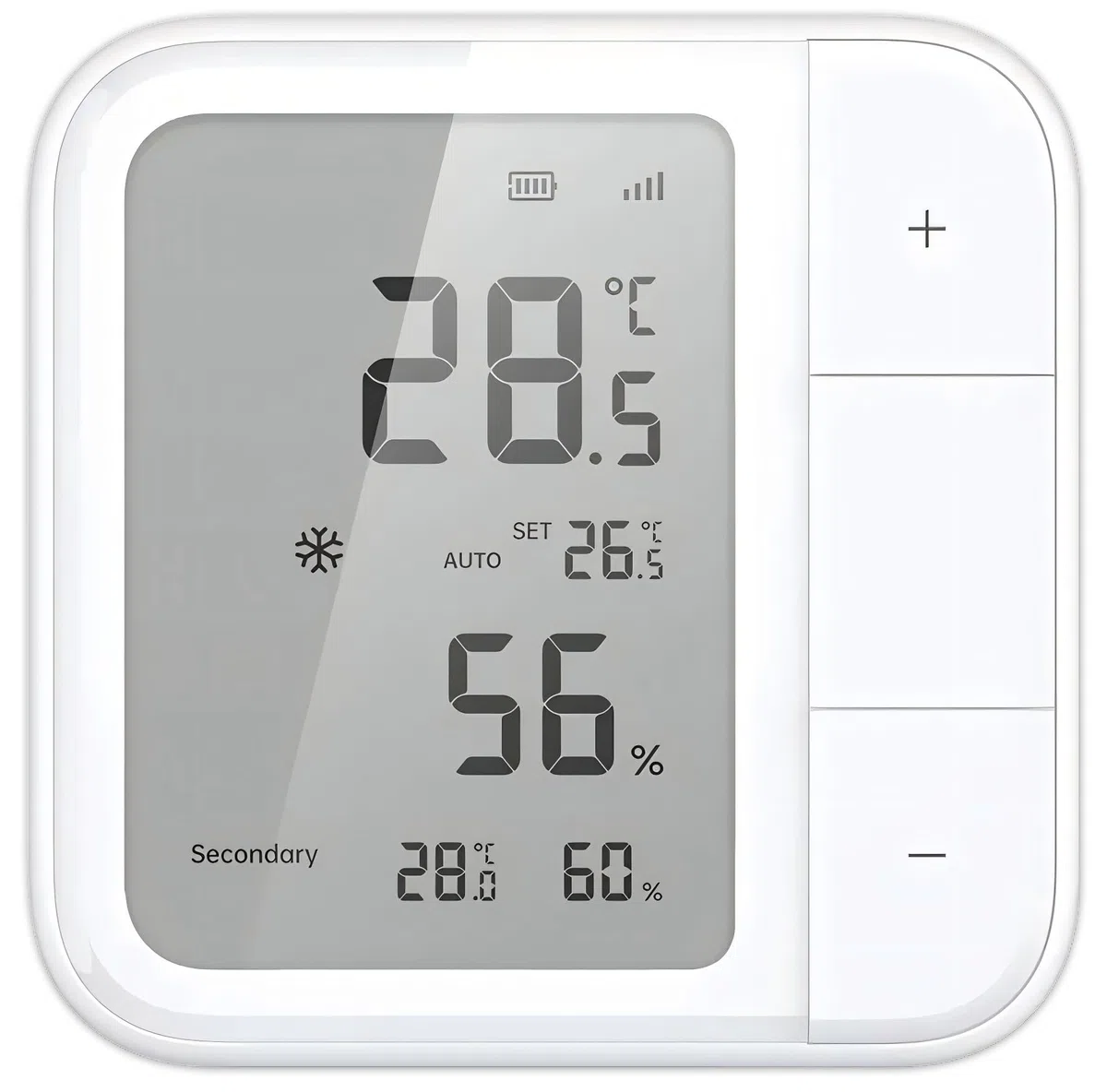 Aqara Sensor de clima W100, monitor inteligente de temperatura y humedad, compatible con alambre y Zigbee, pantalla LCD, 3 botones inteligentes