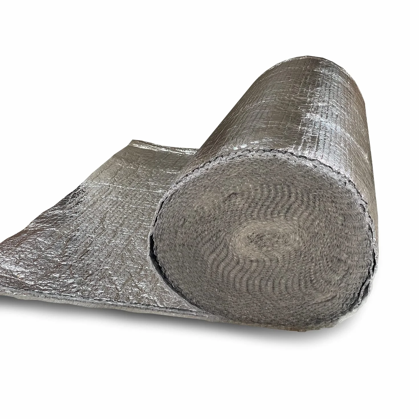 Aislante Térmico Reflexivo de Aluminio y Burbujas 0.5x25 m (12.5 m²) + 2 Rollos Cinta de Aluminio 50 mm x 10 m - Frío y Calor - Viviendas, Caravanas, Campers, Buhardillas, Uso Industrial