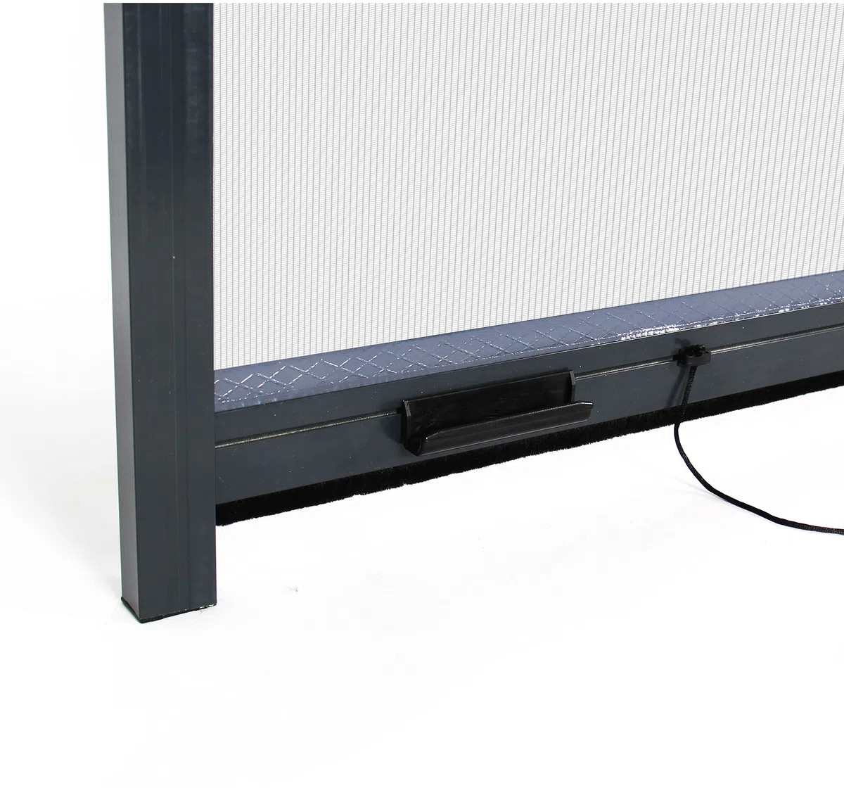 Mosquitera Enrollable cortable para Ventanas - Ajustable en Altura y Anchura - Protección contra Insectos (gris antracita RAL 7016, 1250 mm x 1600 mm)