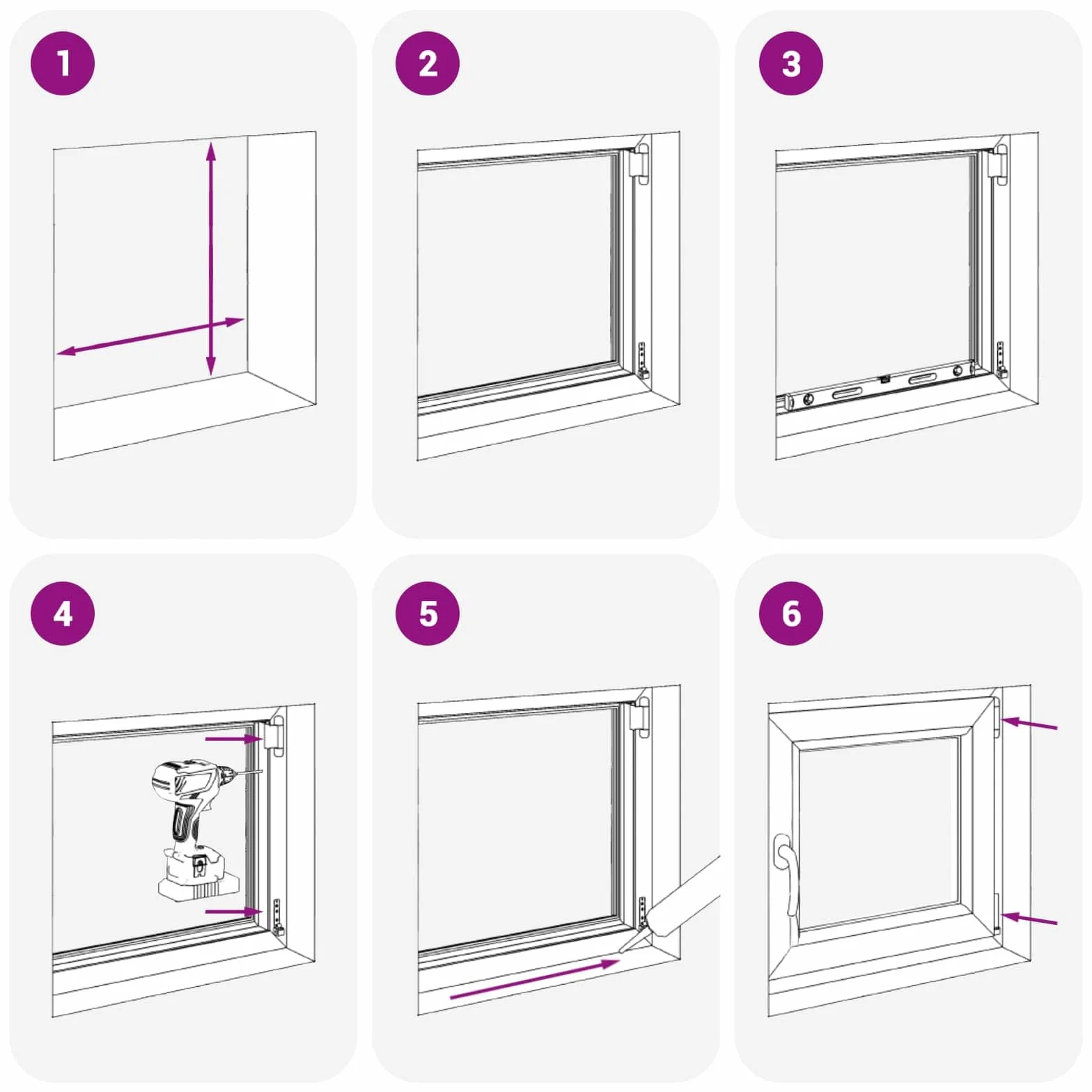 vidaXL Ventana de sótano RISOR 60 x 90 cm PVC y Vidrio Blanco, Sótano, Aislante Térmico Moderno y Duradero para Ventanas Eficientes, Accesorios de Vidrio PVC Aislantes