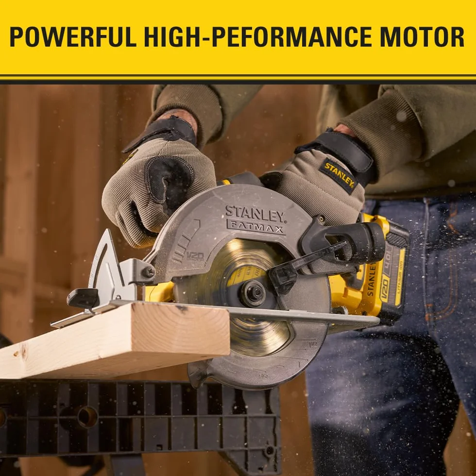 STANLEY SFMCS500B-XJ Sierra Circular V20 Lithium-Ion 18V SIN BATERÍA