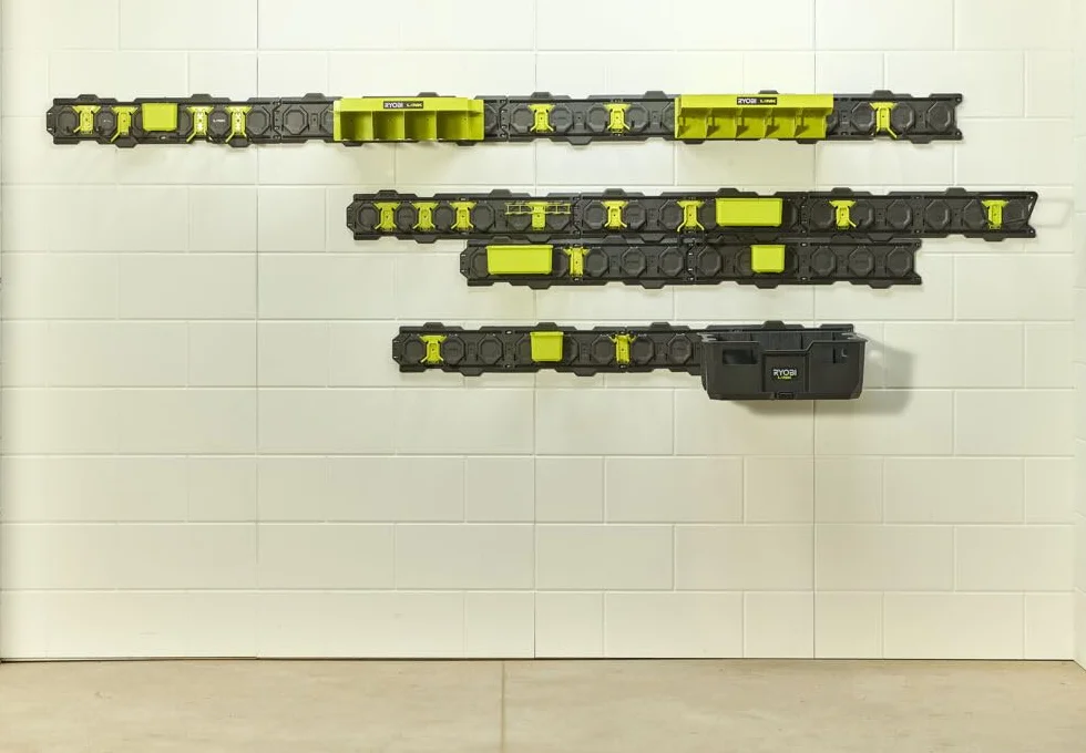 RYOBI RSLW309 - Organizador de contenedores extraíbles y separadores ajustables - Carga máxima: 9 kg - Sistema RYOBI LINK