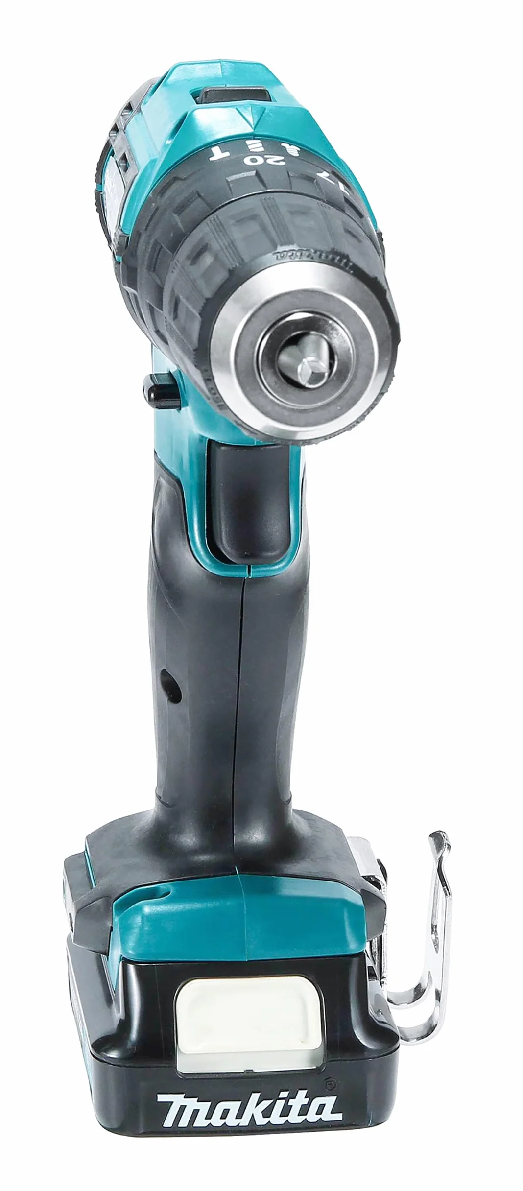 Makita HP333DSAX1 Taladro atornillador inalámbrico 12 V máx. / 2,0 Ah, 2 baterías y cargador en maletín de transporte