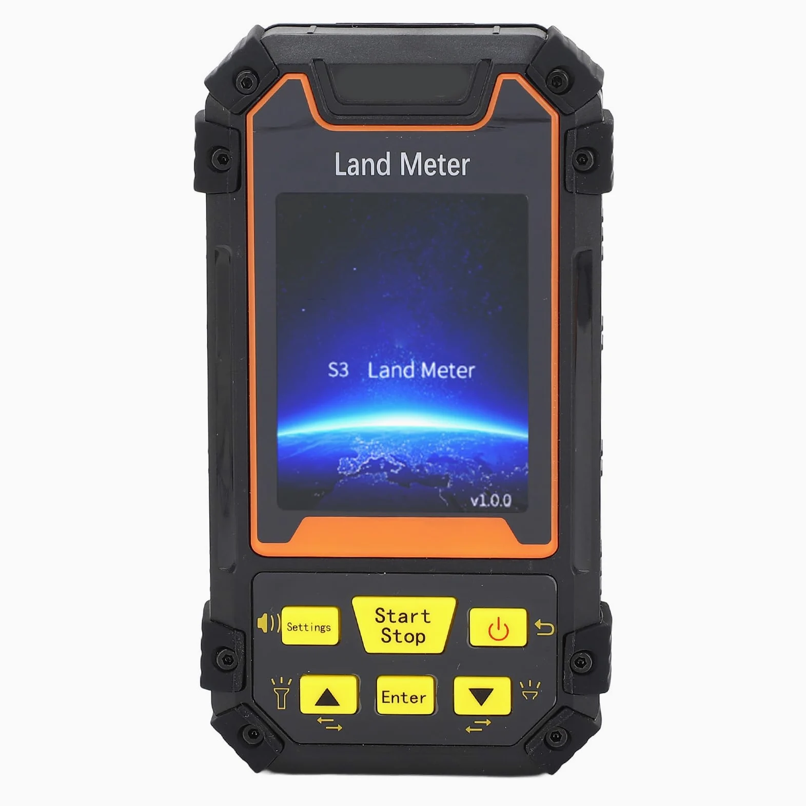 Medidor de Terreno, Receptor GNSS Profesional Máquina Topográfica GPS Soporta área Distancia Medición de Pendiente en el Aire Mini Instrumento de Medición Topográfico de Mano