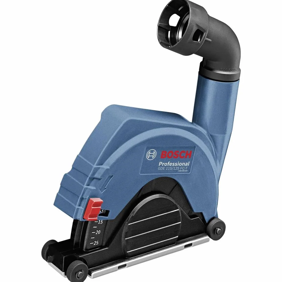 Bosch Professional caperuza de aspiración GDE 125 FC-T para cortar (compatible con las amoladoras angulares Bosch Professional con cubierta prot. ajustable sin herramientas, Ø disco 115 mm y 125 mm)