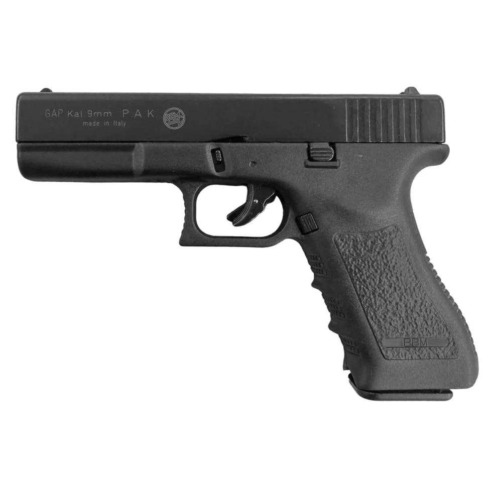 Pistola de fogueo GAP 17 Negro 9PAK