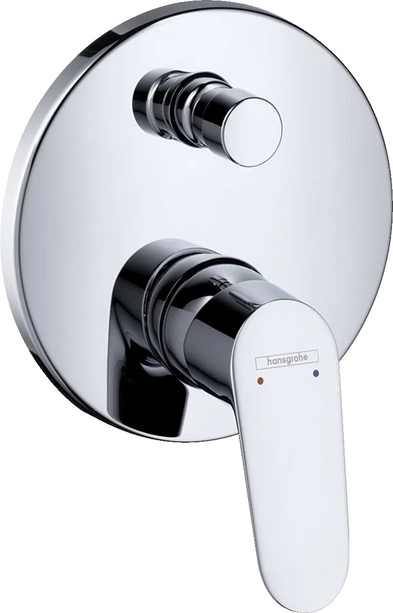 Hansgrohe 31945000 Focus grifo de bañera empotrado, cromo