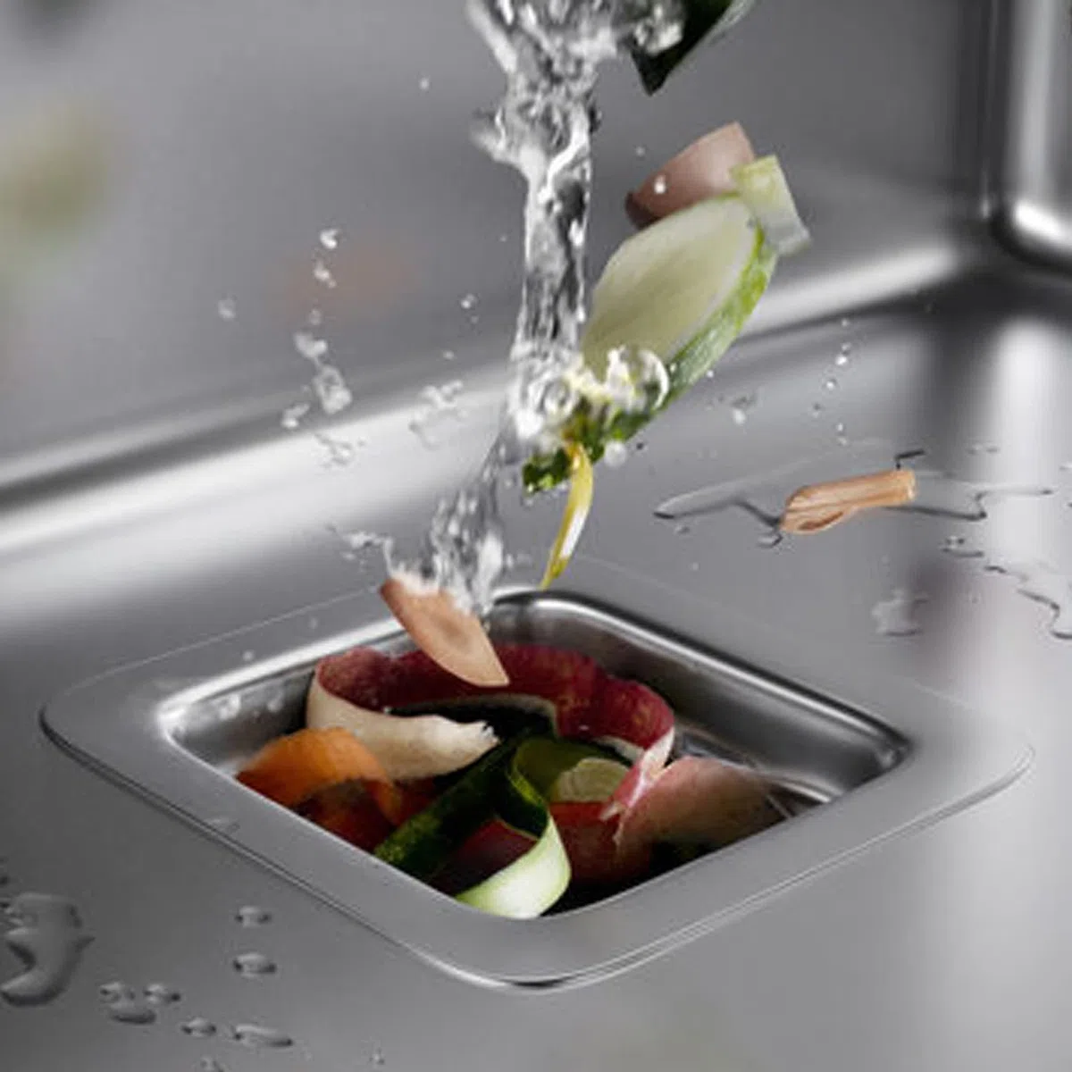 TEKA Triturador de Fregadero, de Acero Inoxidable, Triturador de Basura y Alimentos con Protección Anti Corrosión, Potencia 0,55 CV (380 W), Medidas 17,3 x 31,8 cm, Modelo TR 550