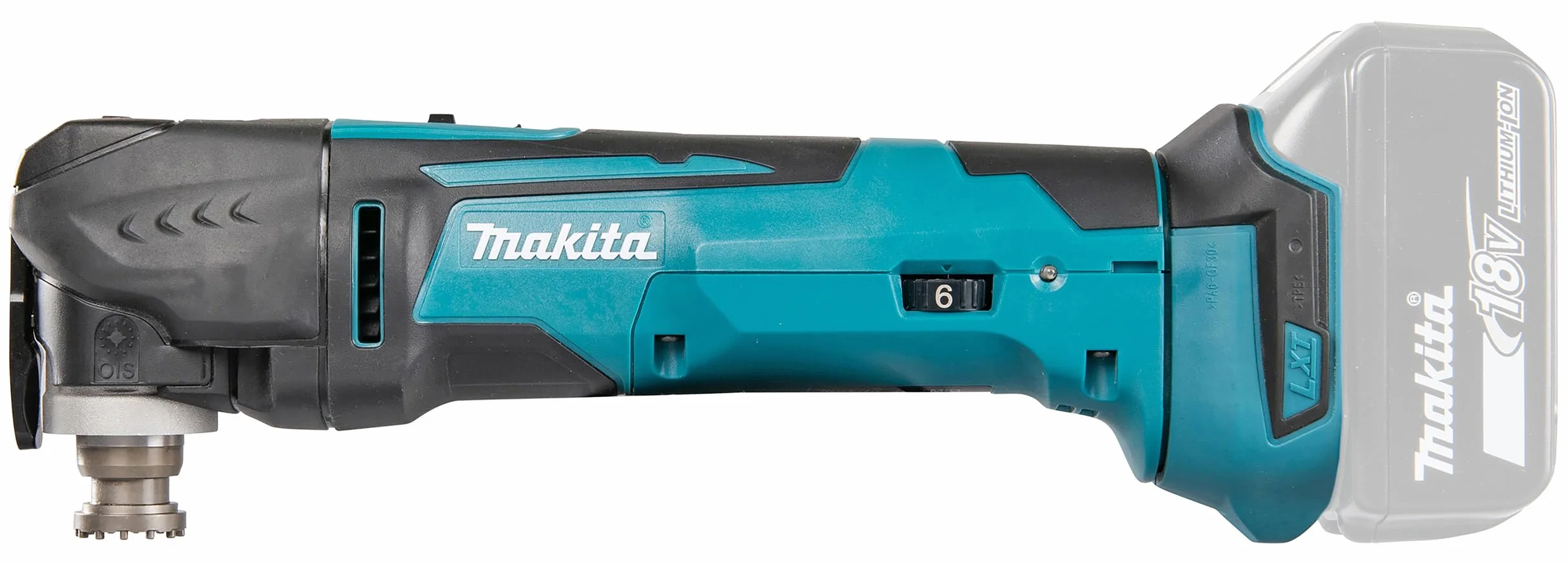 Herramienta multifunción Makita DTM51Z Batería LXT de 18 V (SOLO CUERPO)