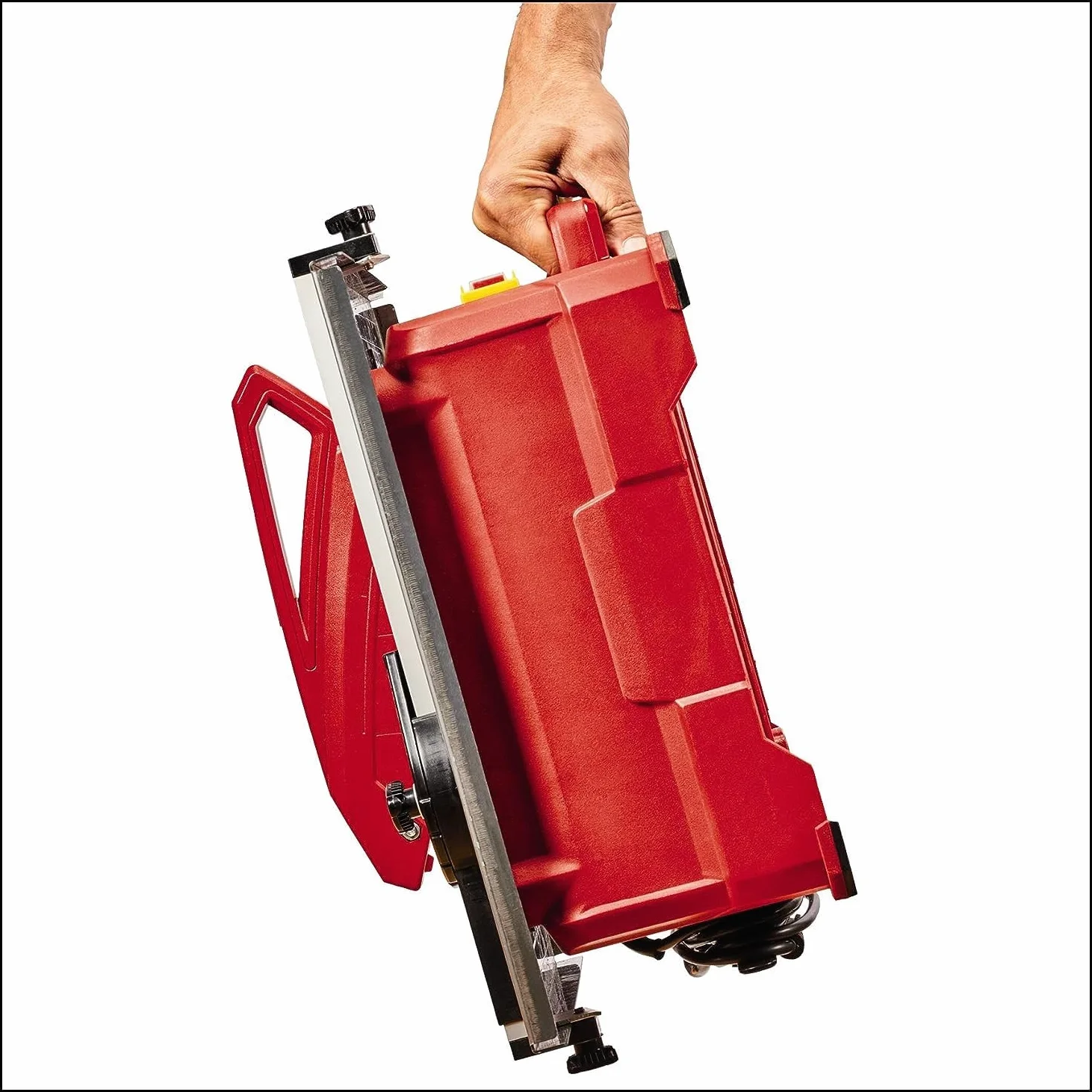 Einhell Cortadora de Azulejos TC-TC 800 (800 W, tope de ángulo ajustable, depósito de agua, guía de corte con escala, empuñadura de transporte, incl. disco de corte de diamante de 180 mm de diámetro)