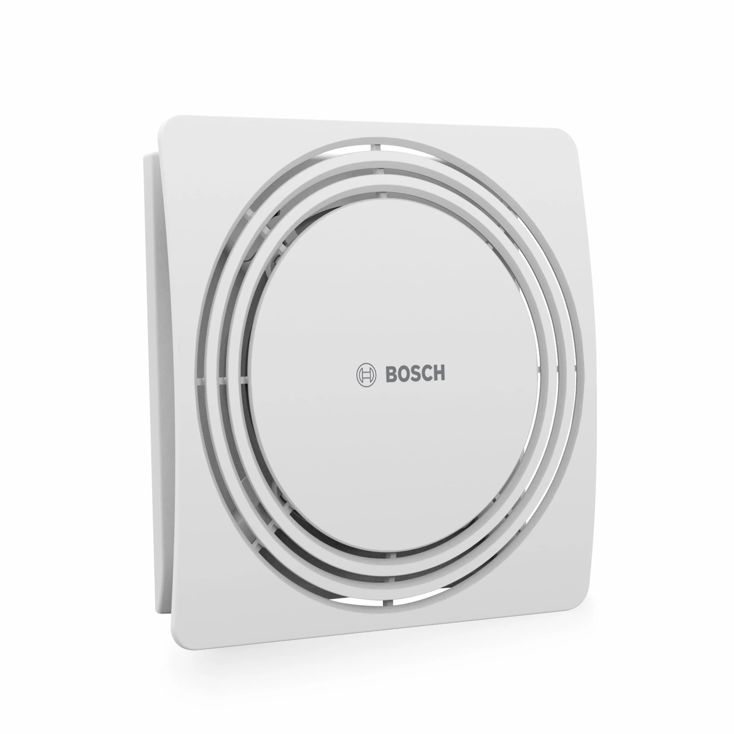 Bosch Extractor de baño silencioso 1900 DH 100mm - Para la ventilación del baño y WC, contra la humedad y el moho – Con sensor de humedad y temporizador – Diámetro 100 mm