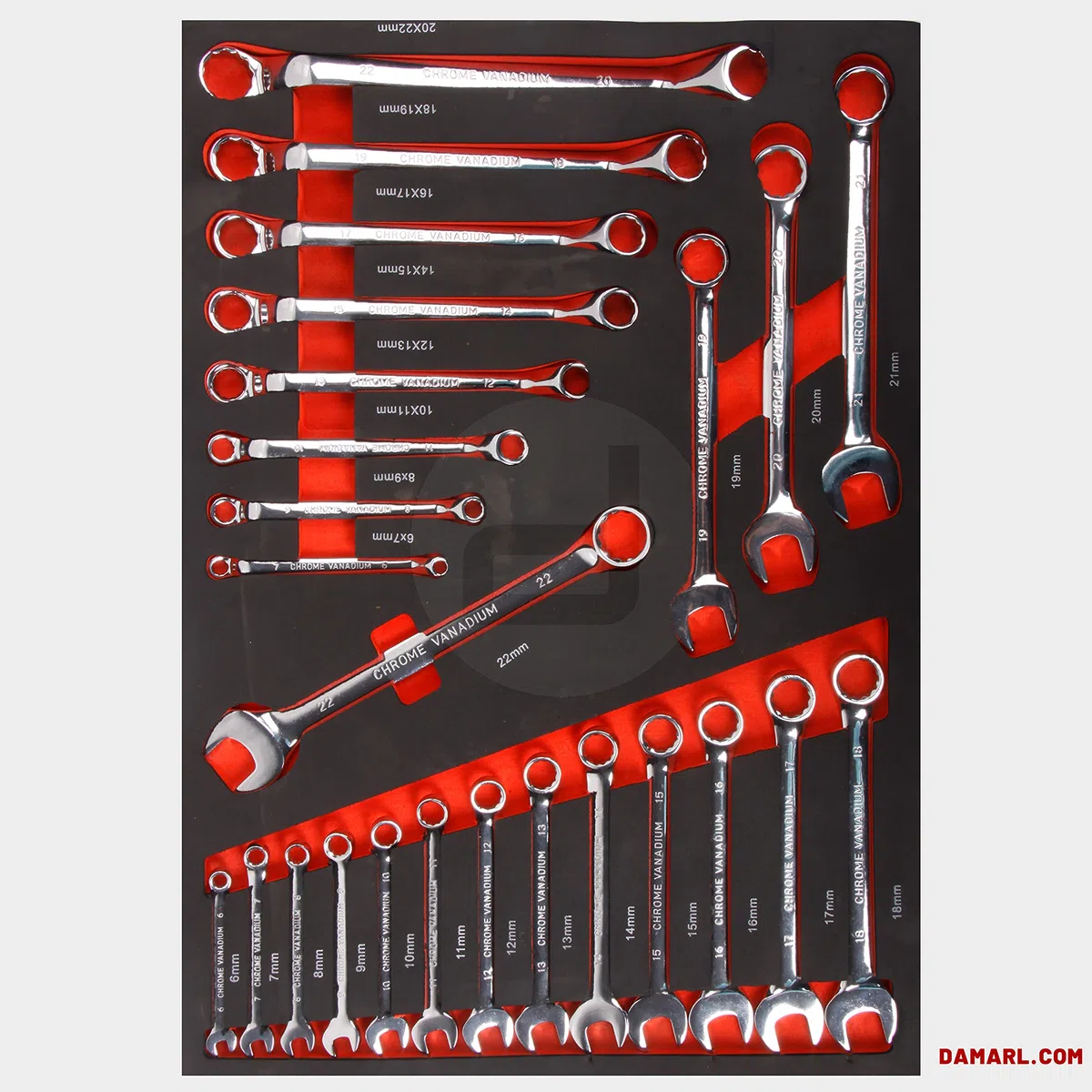 Dama - Carro de Herramientas Profesional para Taller con 7 cajones y 200 Piezas Incluidas.