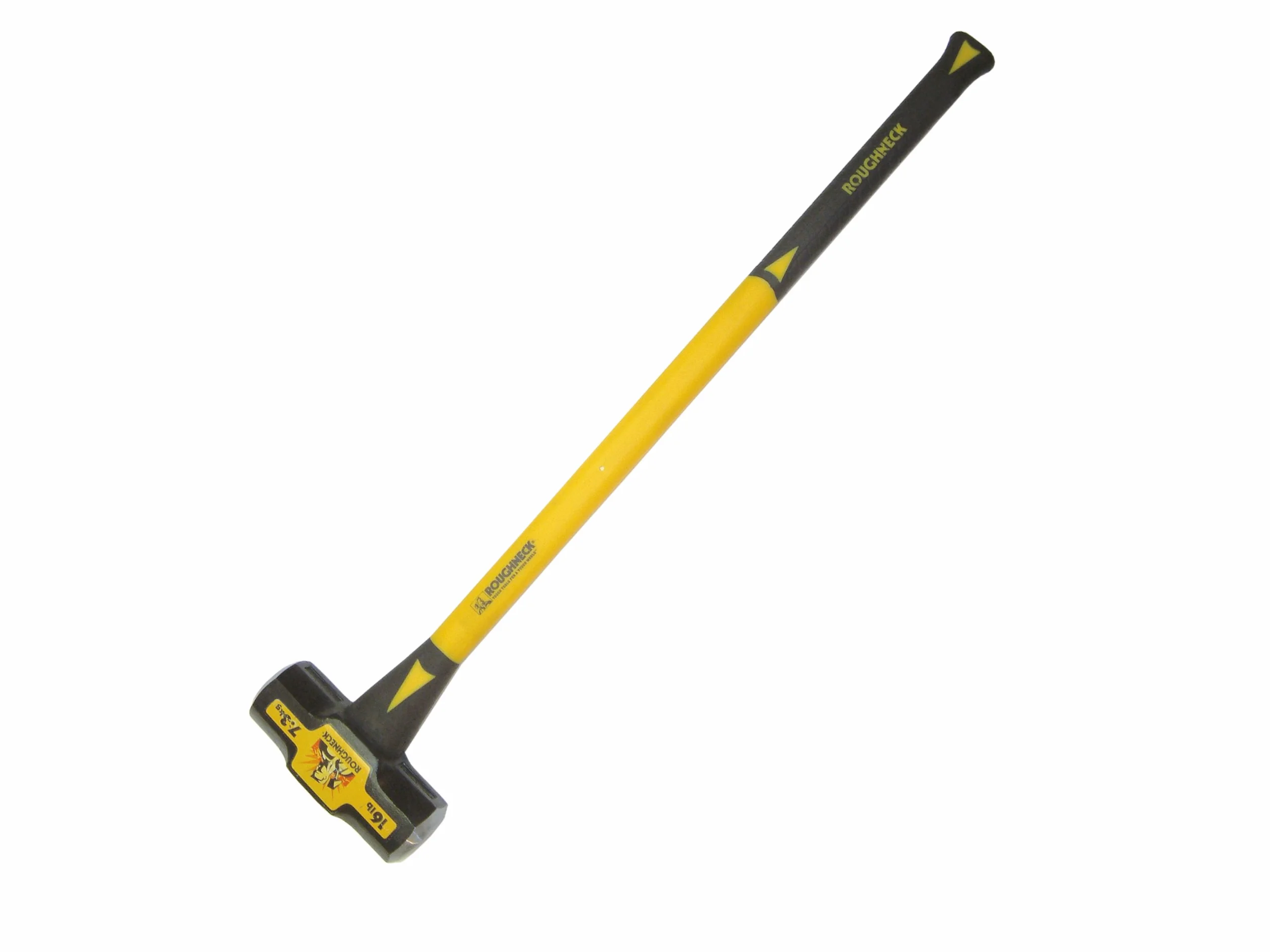 Roughneck ROU65636 Marteau avec poignée en fibre de verre durable avec poignée absorbant les chocs 7,3 kg, noir