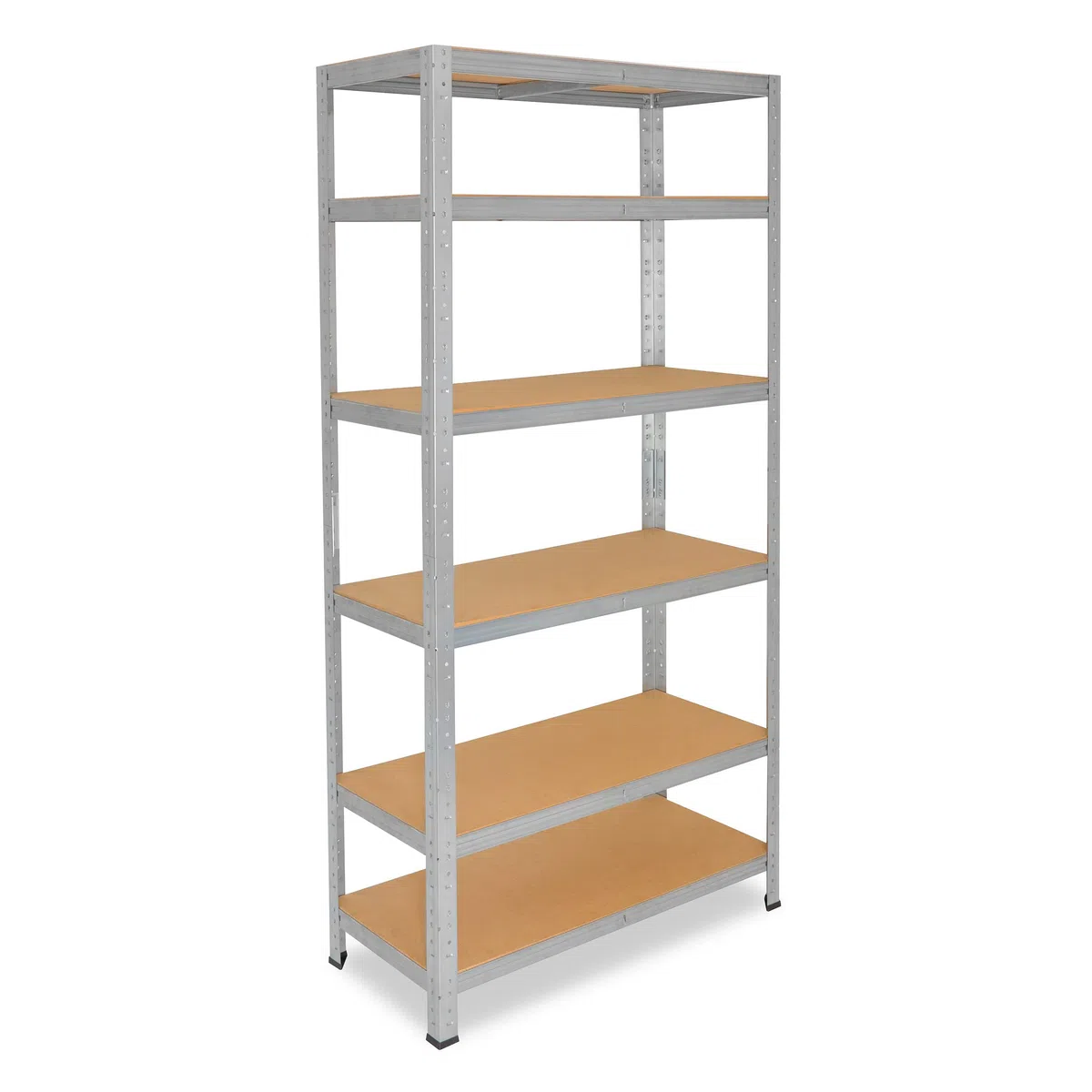 shelfplaza Home 230x70x30 cm Estantería Pesada en galvanizada con 6 baldas y 145 kg de Capacidad de Carga por balda