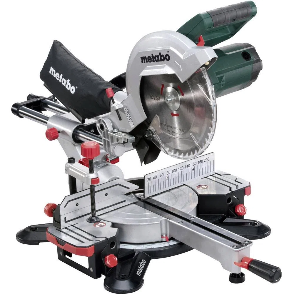 Metabo KGS 254 M - 1.8 Kw - Ø 254 mm - Ingletadora teléscopica 1800 W disco 254 mm