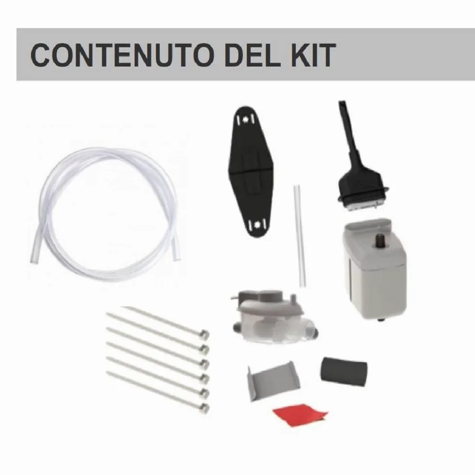 Sauermann - Bomba de drenaje de condensación de pistón Si-27 para aire acondicionado, color turquesa, de aluminio, moderna y decorativa