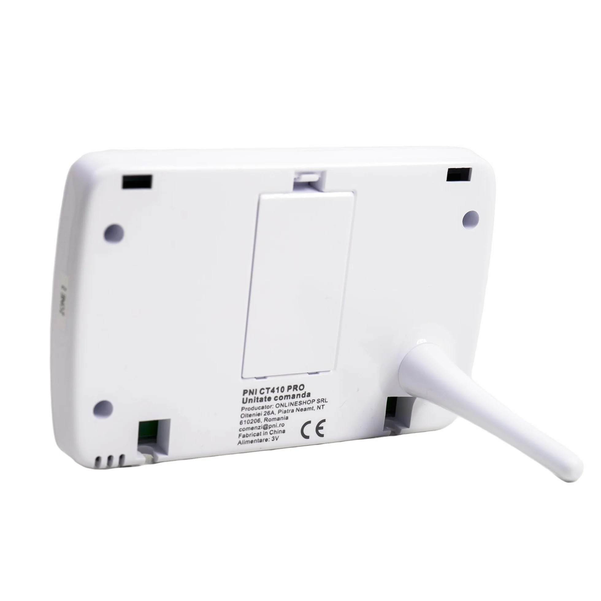 Termostato Inteligente PNI CT410 Pro inalámbrico, con Wi-FI, Control de 2 Zonas vía Internet, para Sistemas de calefacción, Bombas, electroválvulas, TuyaSmart App, histéresis 0,2 Grados C