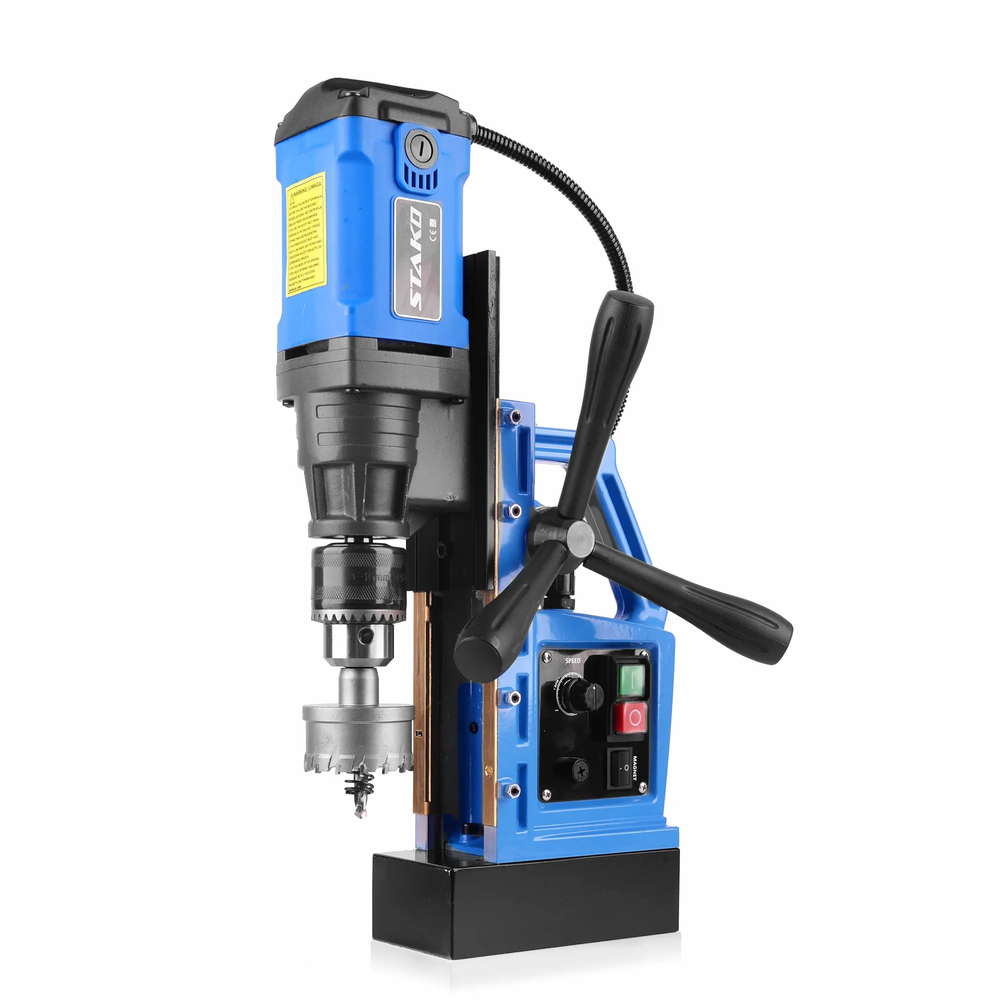 TALADRO MAGNÉTICO 1480 WATT 680 RPM (ligera, 10 kg) STAKO