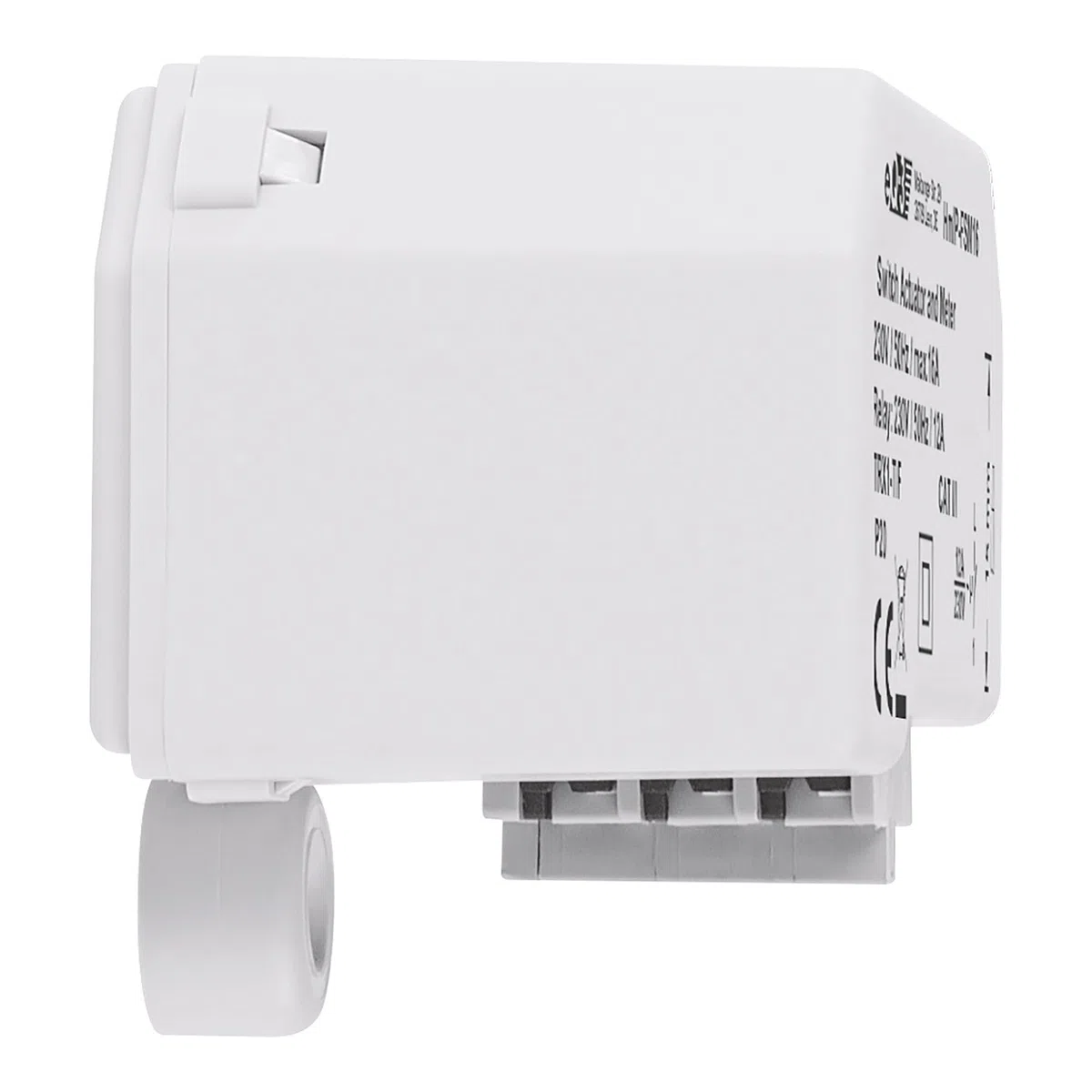 Homematic IP Smart Home Schalt-Mess-Aktor (16 A) – Unterputz, Aktor misst Strom, steuert Geräte und Leuchten per App, Alexa & Google Assistant, Energie sparen, 150239A0