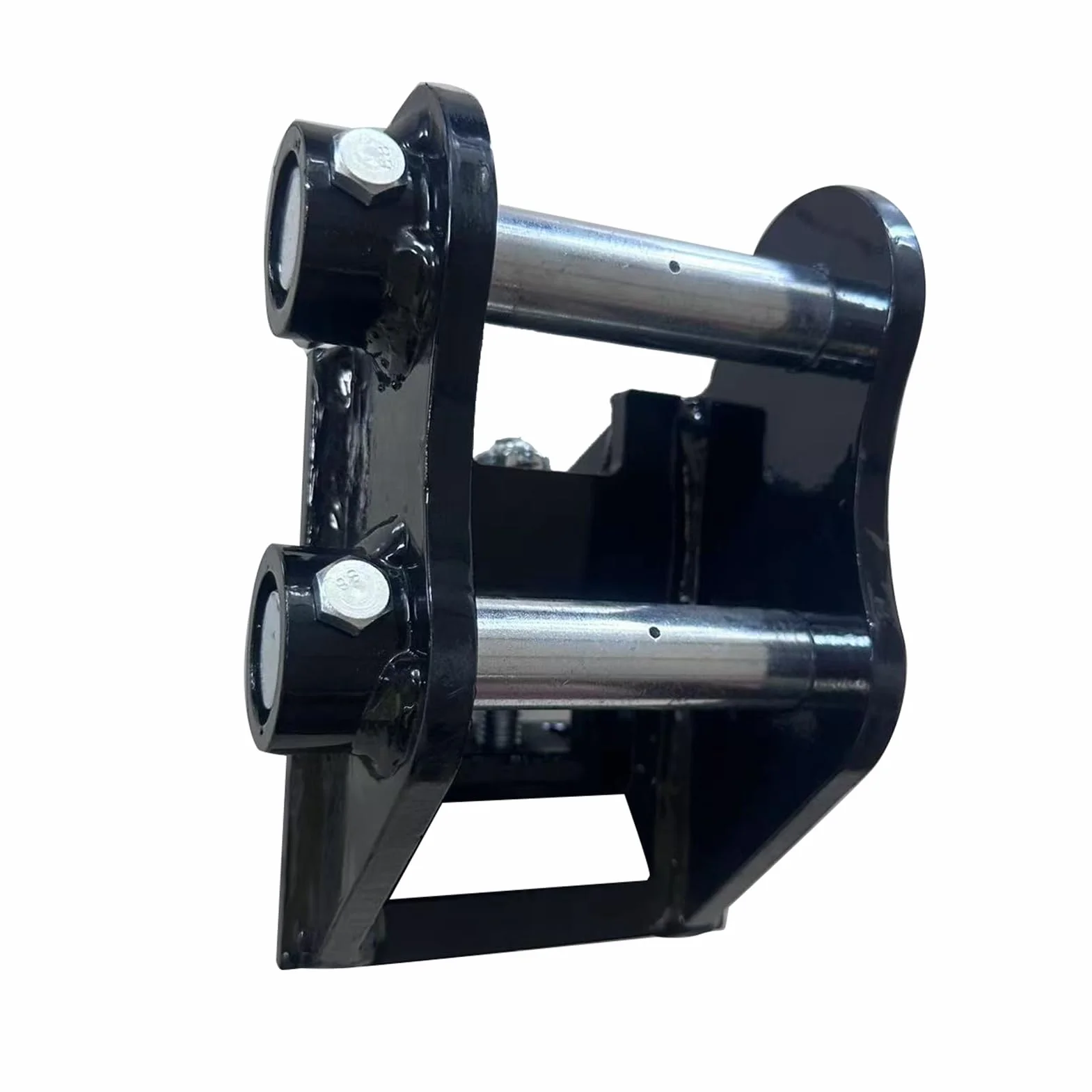 Fafeicy Enganche Rápido Mecánico para Miniexcavadoras, Acero de Aleación, Soporta hasta 3 Toneladas, 92mm Conexión