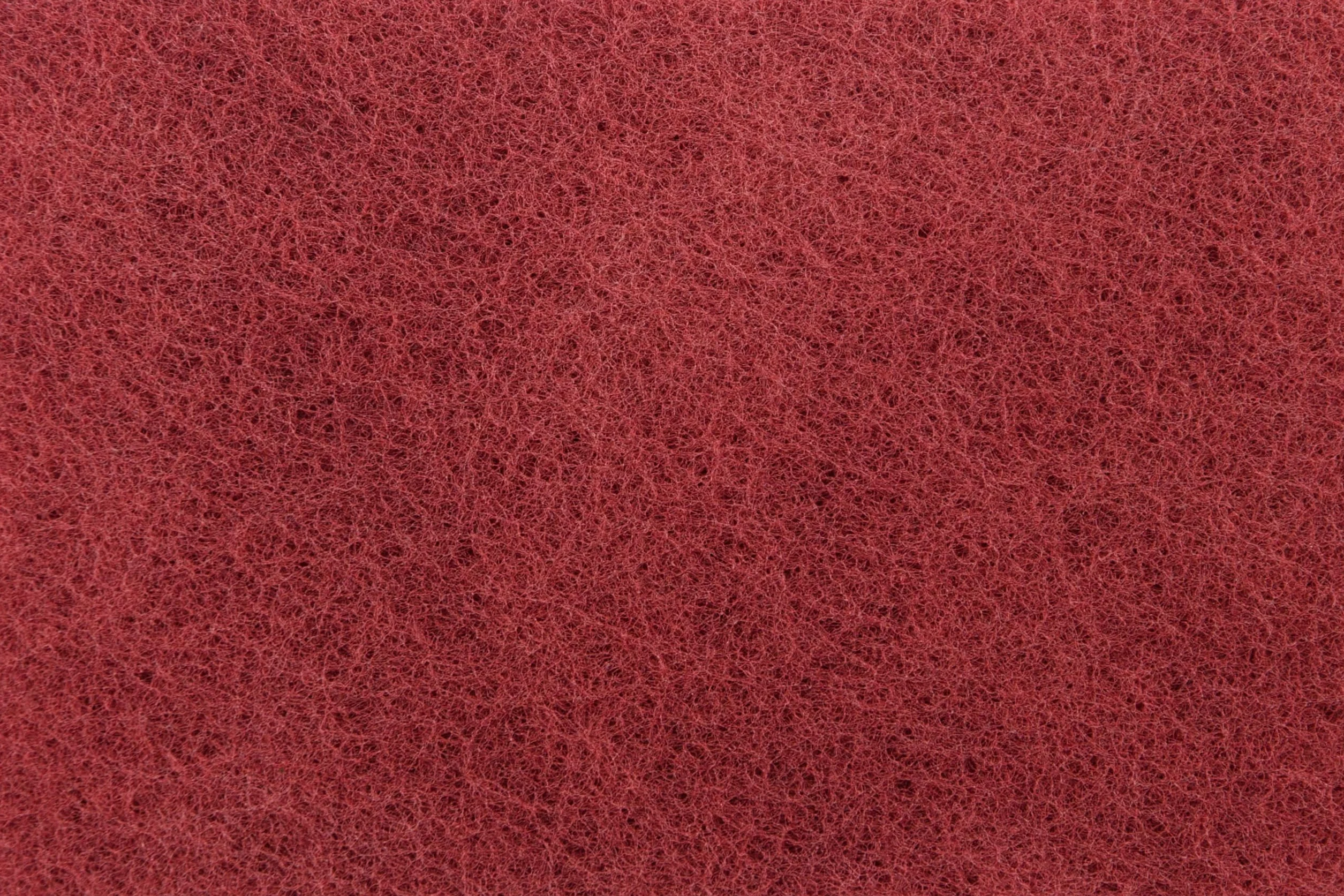 APP WSR 222 Rollo estropajo abrasivo, 100 mm x 10 m, rojo | Abrasivo de vellón grano grueso 320-360 para lijar madera, metal y acero inoxidable