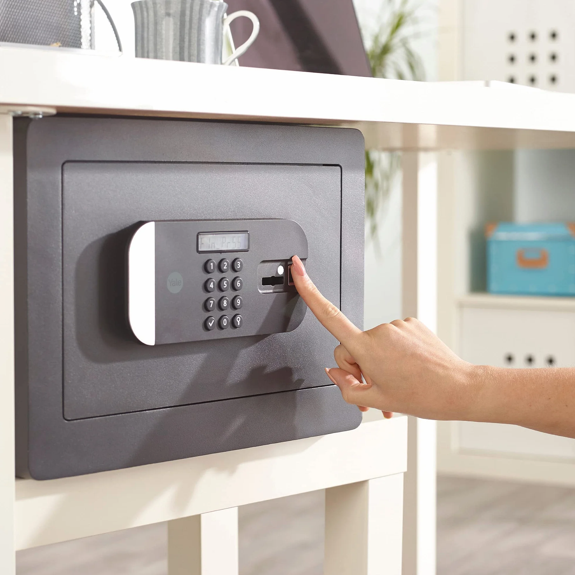 Yale YSFM/250/EG1 Caja Fuerte de Alta Seguridad con Cerradura electrónica, 25 x 35 x 30 cm