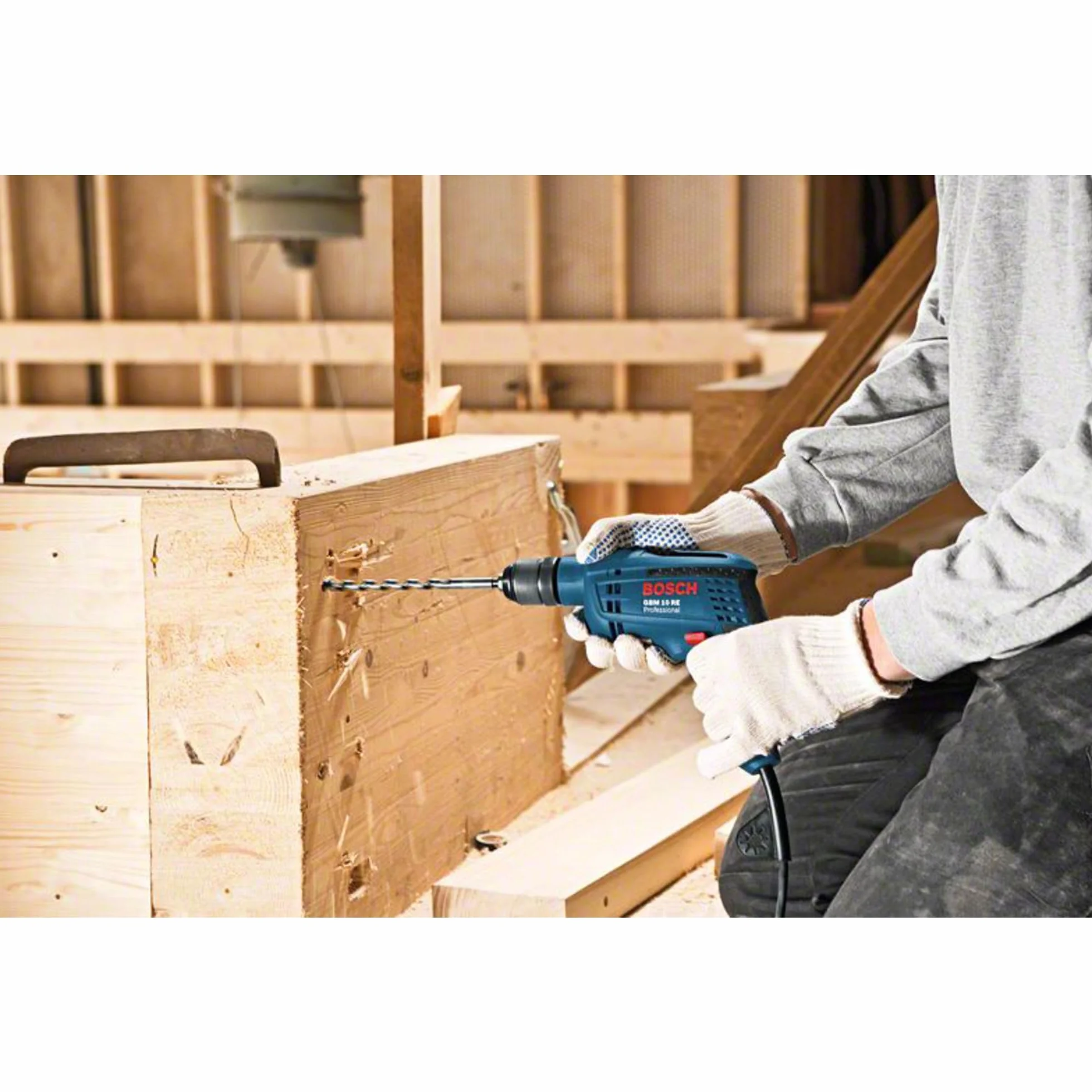 Bosch Professional taladro GBM 10 RE (incl. portabrocas intercambiable)