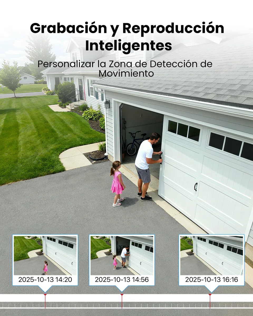 ZOSI 1080p 16CH H.265+ CCTV DVR Grabador de Vídeo con 4TB Disco Duro para Kit Cámara de Vigilancia, Alarma de Movimiento, Acceso Remoto