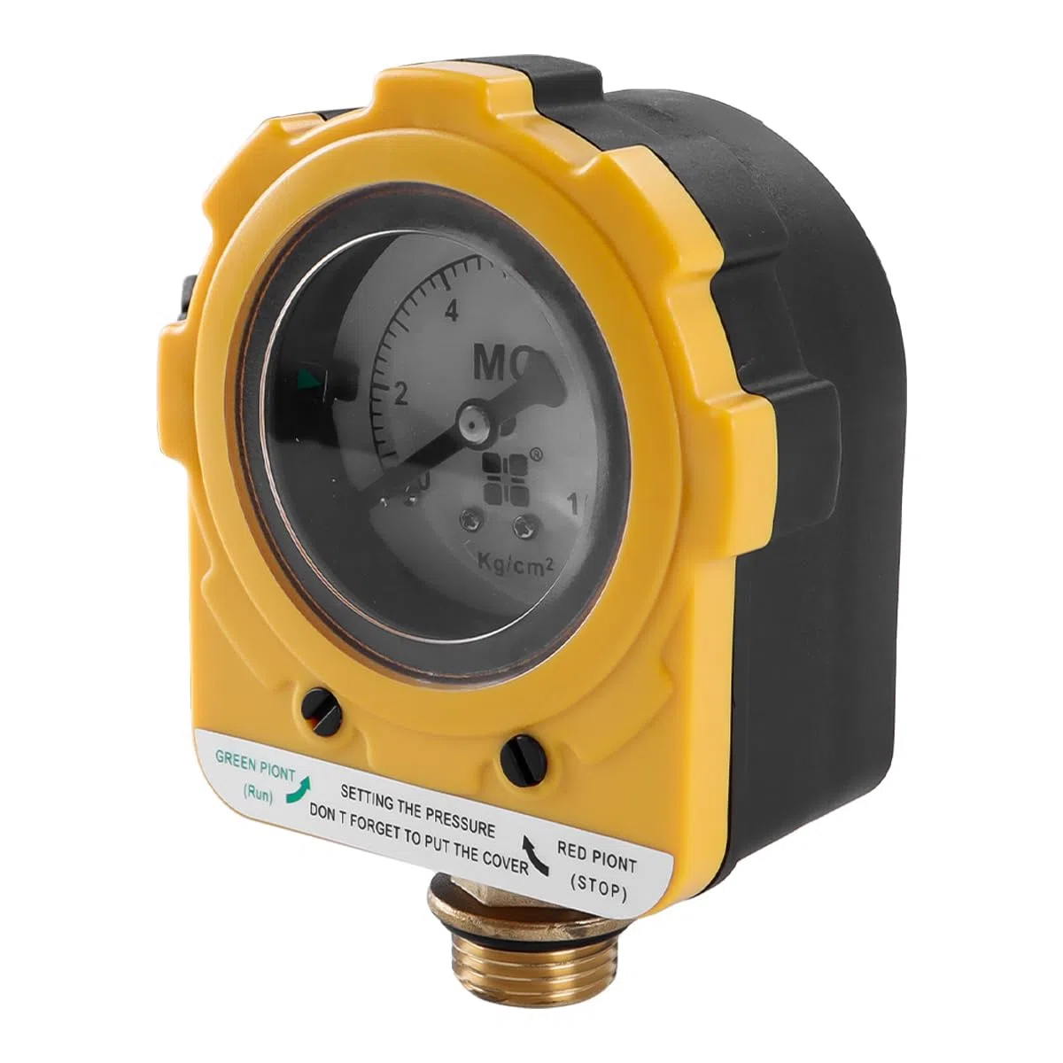 Ausi Regulador de presión de 220 V, 0-10 bar, regulador electrónico para bomba de agua de pozo profundo (enchufe UE)