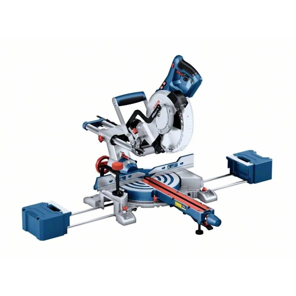 Bosch Professional ingletadora telescópica GCM 305-216 D (66 x 305 mm capacidad de corte, incl. 1 disco de sierra, 2 soportes para piezas de trabajo, bolsa para polvo, pinza)