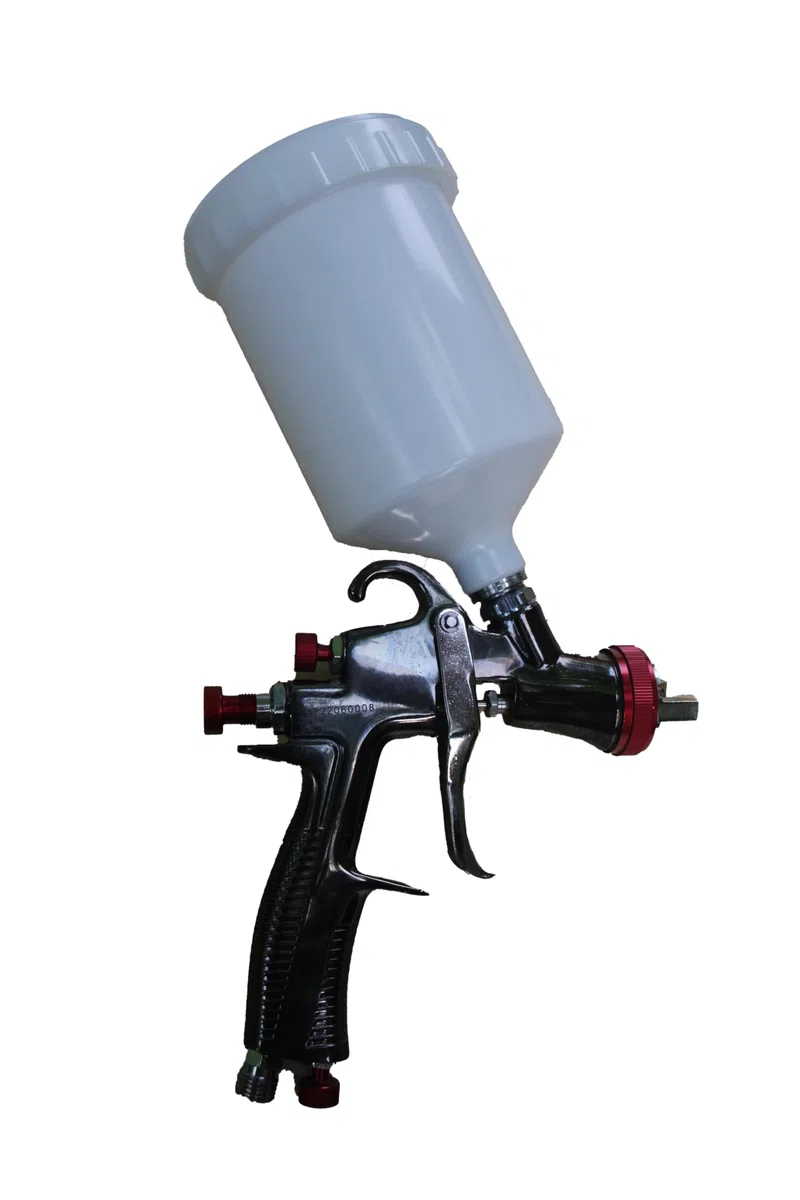 AEROPRO USA R500 LVLP Pistola de pulverización de Aire de alimentación por Gravedad, Boquilla de 1,5 mm