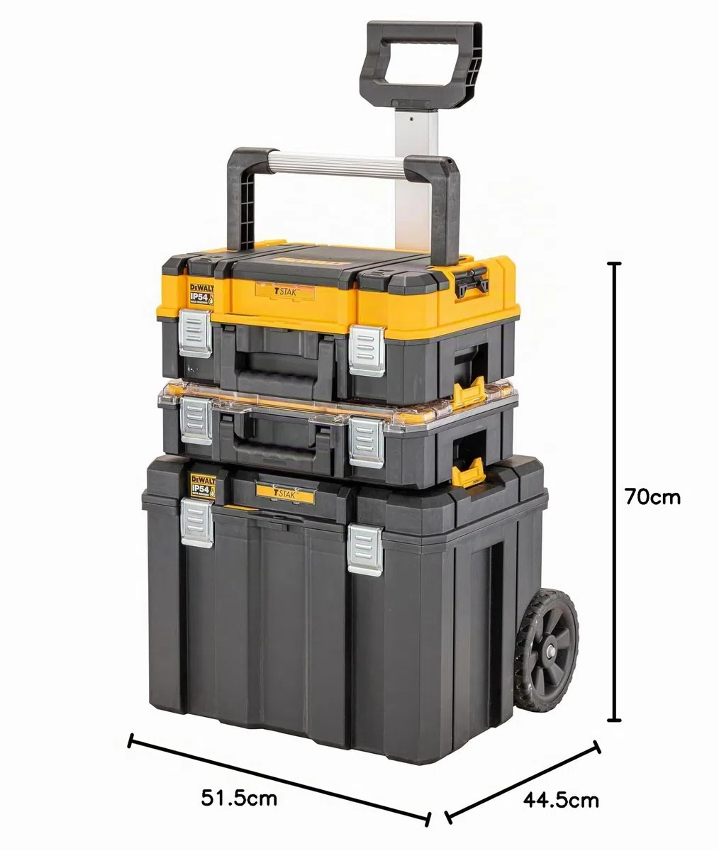 DeWalt DWST83411-1 Tstak Tower I Kit porta herramientas, negro/amarillo