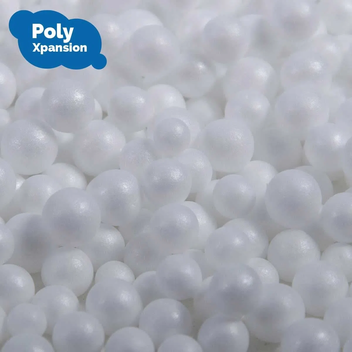 Bolitas de poliestireno para aislamiento (blanco, 1000 L)