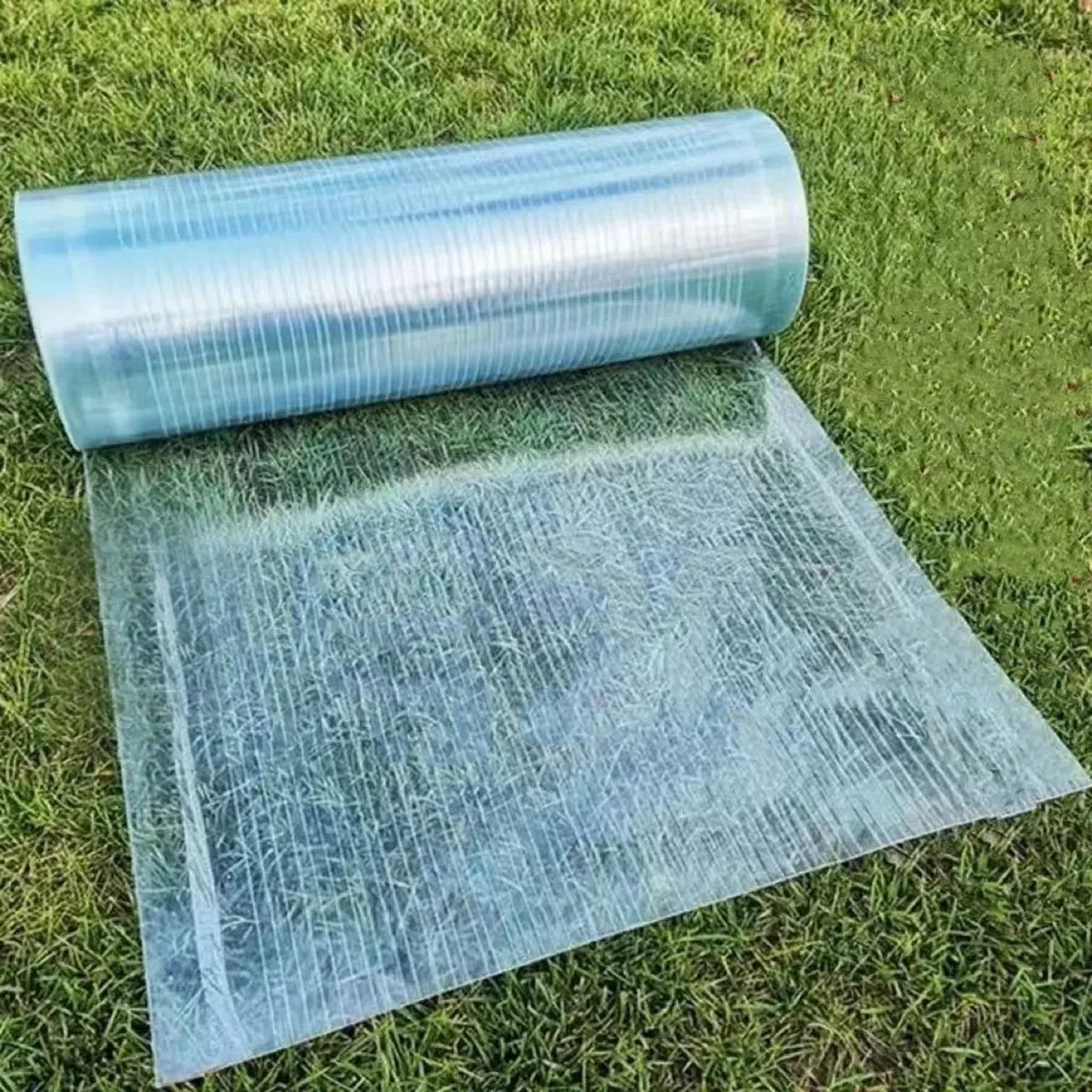 Planchas Transparentes Tejados,Placas de Policarbonato para Techos,Hojas de Invernadero,Panel Aislamiento Fibra de Vidrio,Marquesinas Exterior Terraza Jardín,Fácil de Cortar (1.2x6m)