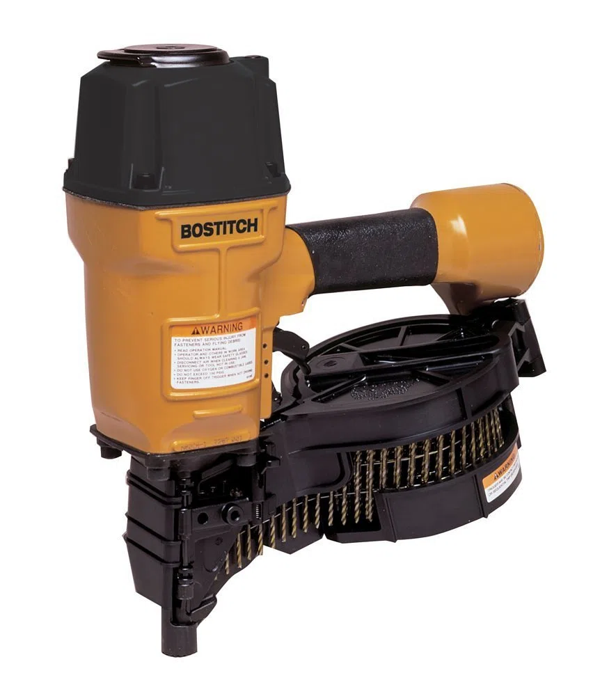 BOSTITCH Clavadora de estructura de bobina, cabeza redonda, 1-1/2 a 3-1/4 pulgadas (N80CB-1)