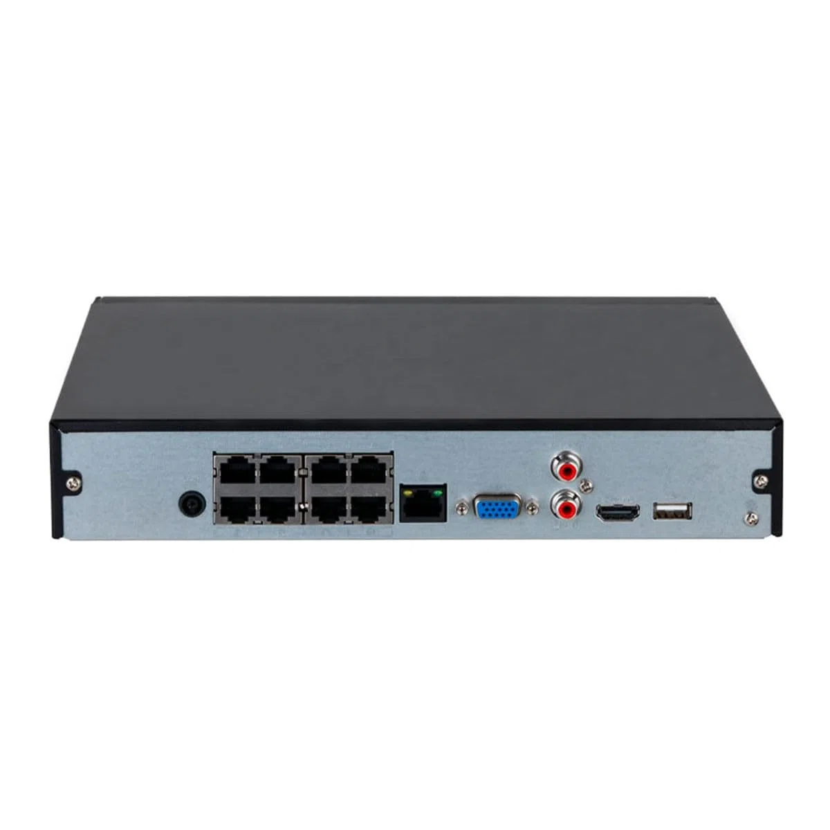 DAHUA DHI-NVR2108HS-8P-4KS3 | NVR IP de 8 Canales y 8 PoE | Color Negro