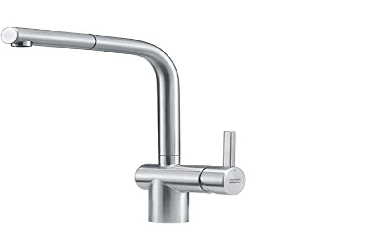 FRANKE 115.0521.439, Grifo del fregadero de la cocina Atlas Neo pull-out window, Acero inoxidable