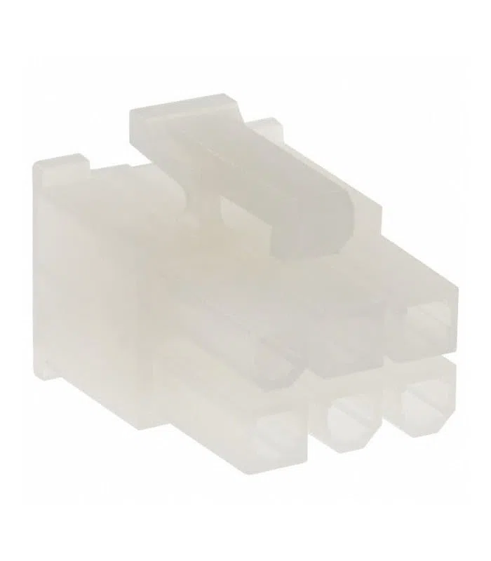 Conector mini fit macho 3 x 2 Vías