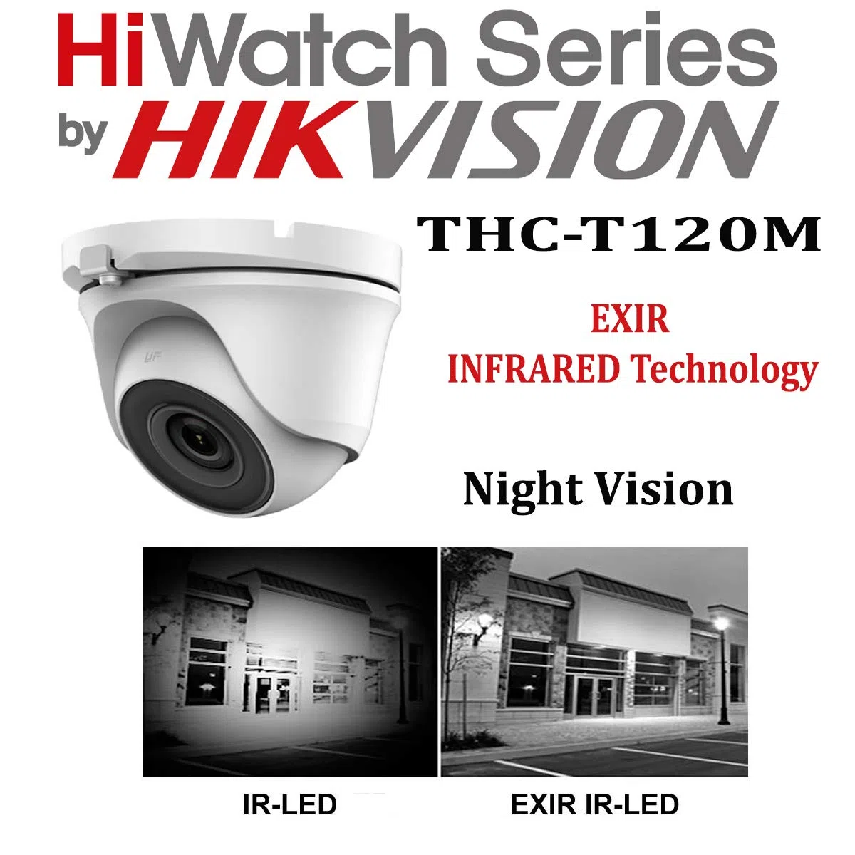 HIKVISION HILOOK 8CH CCTV KIT DVR 1080P & 8X 2.0MP FULL HD 1080P Cámaras CCTV Domo Blanco IR 20M Visión Nocturna Sistema de Cámara de Seguridad Fácil P2P (1TB HDD preinstalado)