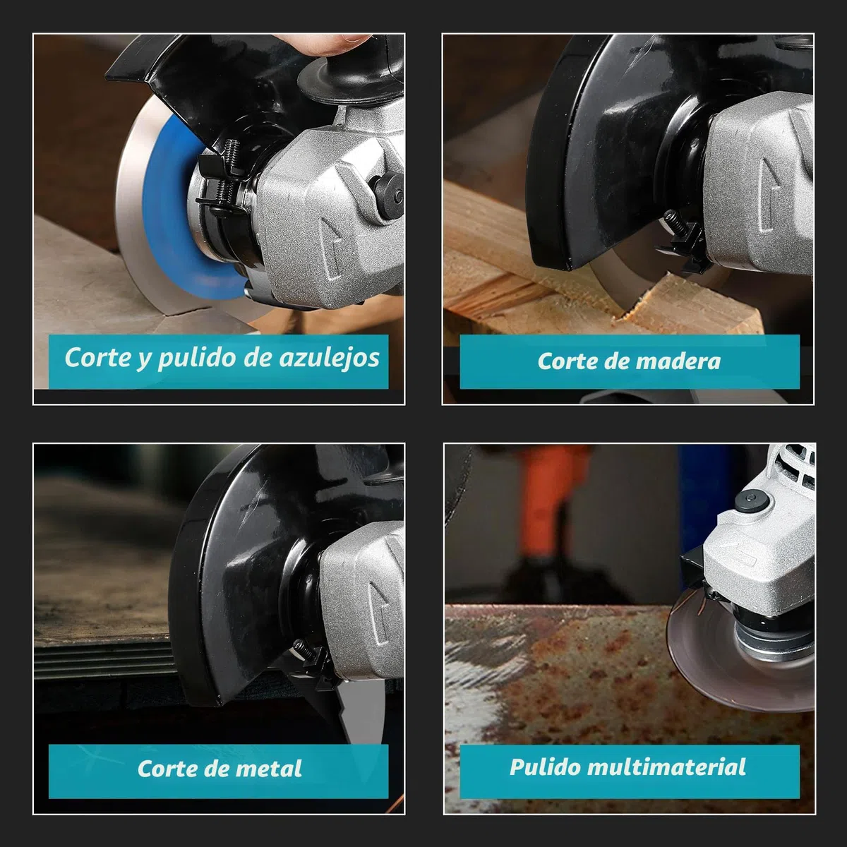 Amoladora angular con batería de 21 V, con 2 baterías de 4,0 Ah, velocidad de ralentí 13000 rpm, lijadora flexible con batería de 125 mm, 3 velocidades, sin escobillas, para lijar, cortar y pulir