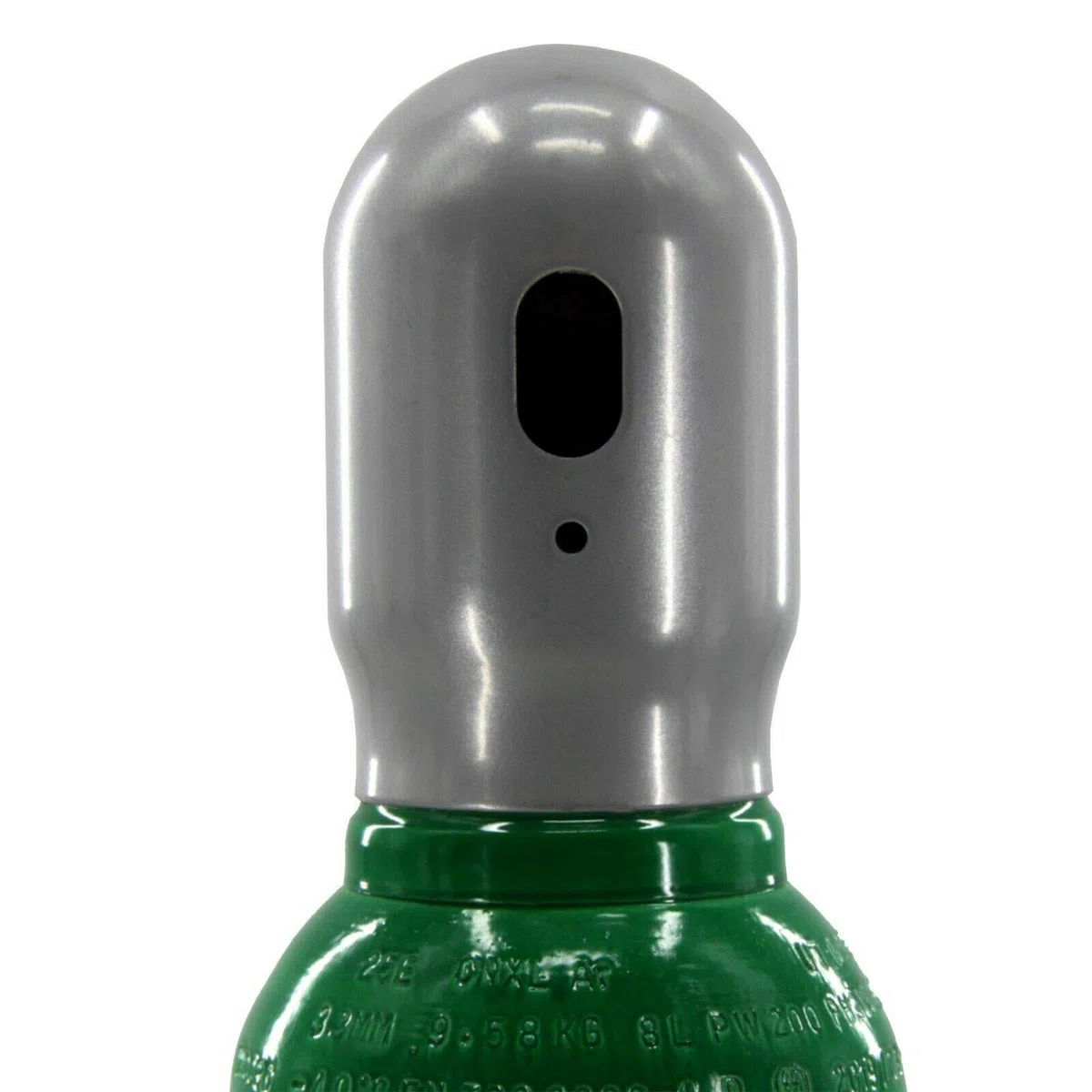 Cilindro de gas con reductor, gas de soldadura puro 4,8 argón (100 %), 10 litros TIG/WIG MIG