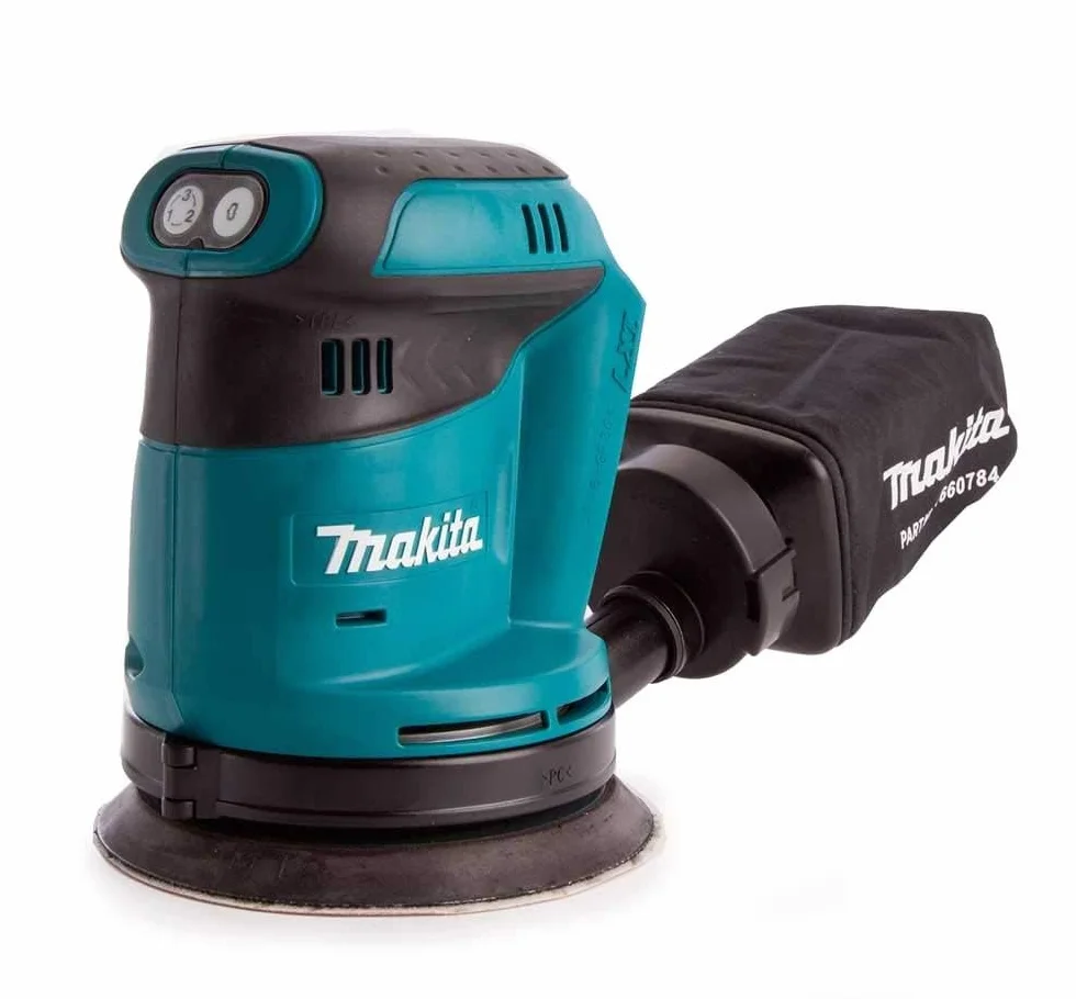 Makita DBO180Z - Lijadora excéntrica Makita, Negro, 125mm